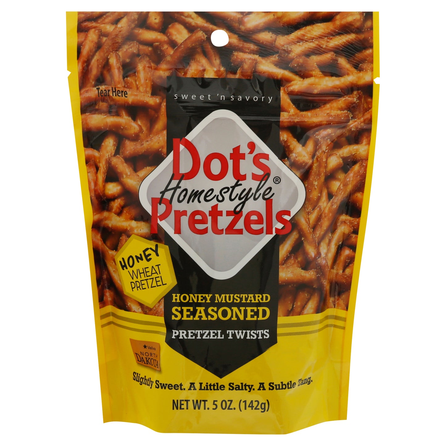 Dot's Homestyle Pretzels Honey Mustard Seasoned Pretzel Twists 5 oz