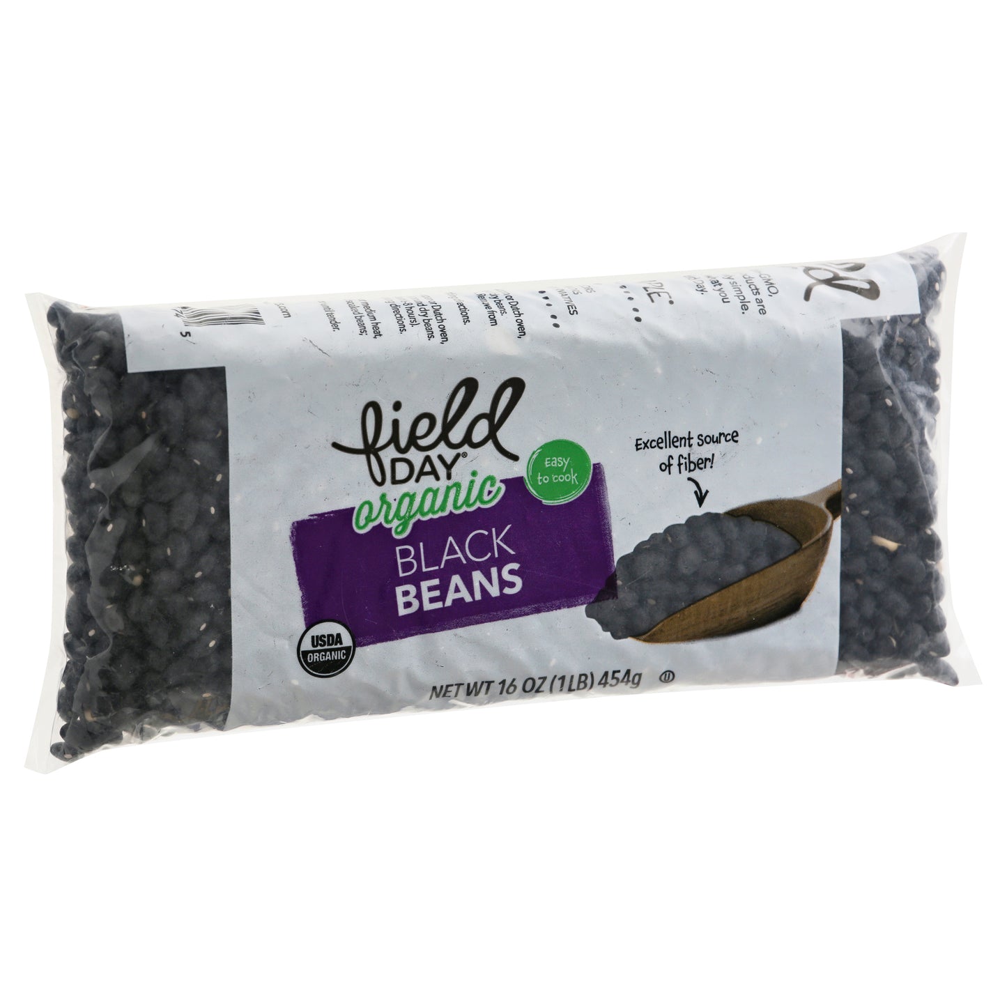 Field Day Organic Black Beans 16 oz