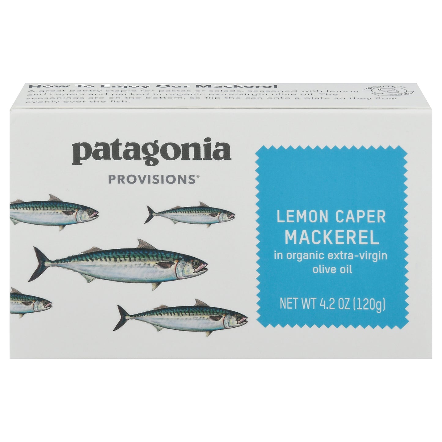 Patagonia Provisions Lemon Caper Mackerel 4.2 oz