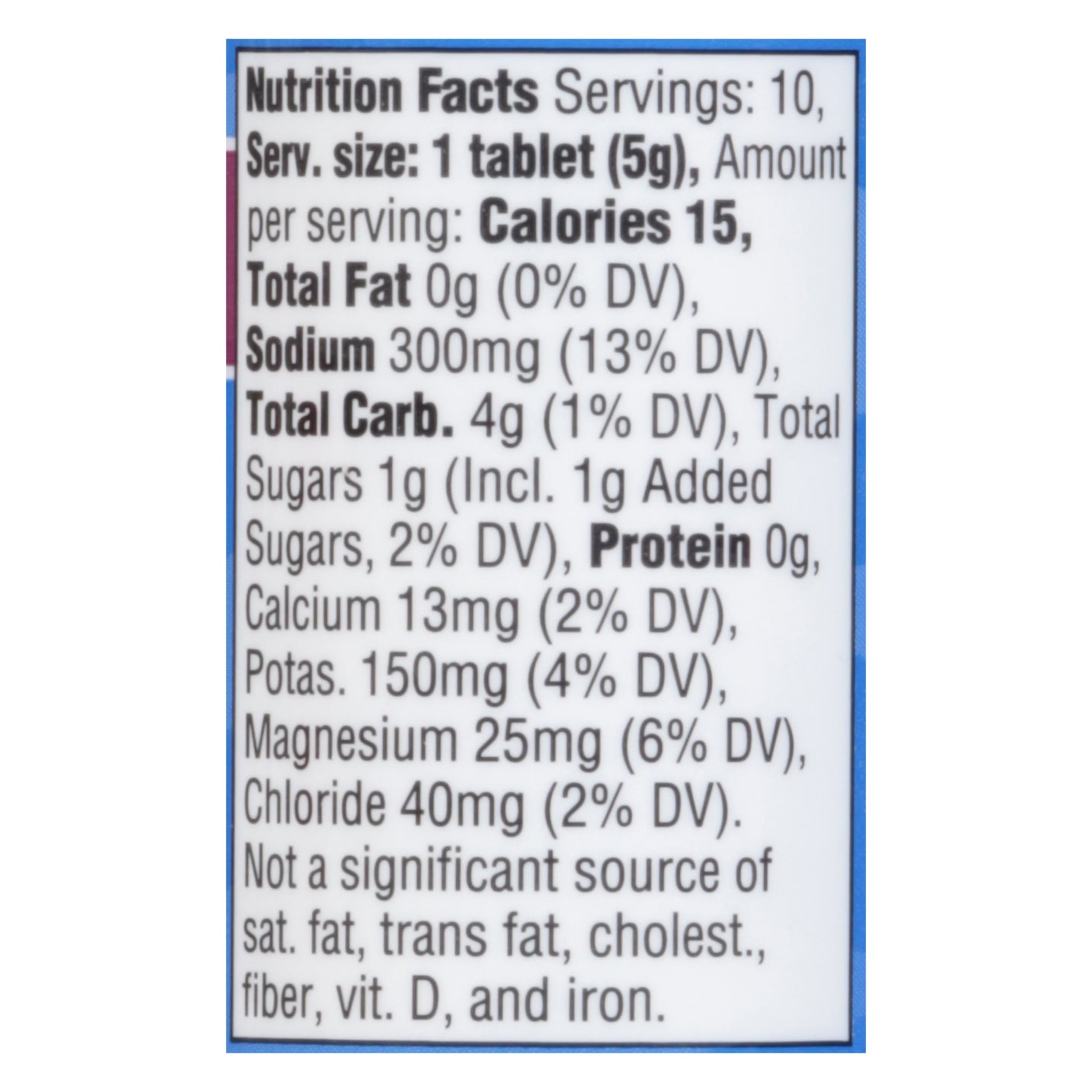 Nuun Tri-Berry Flavored Sport Hydration 10 Effervescent Electrolyte Drink Tablets