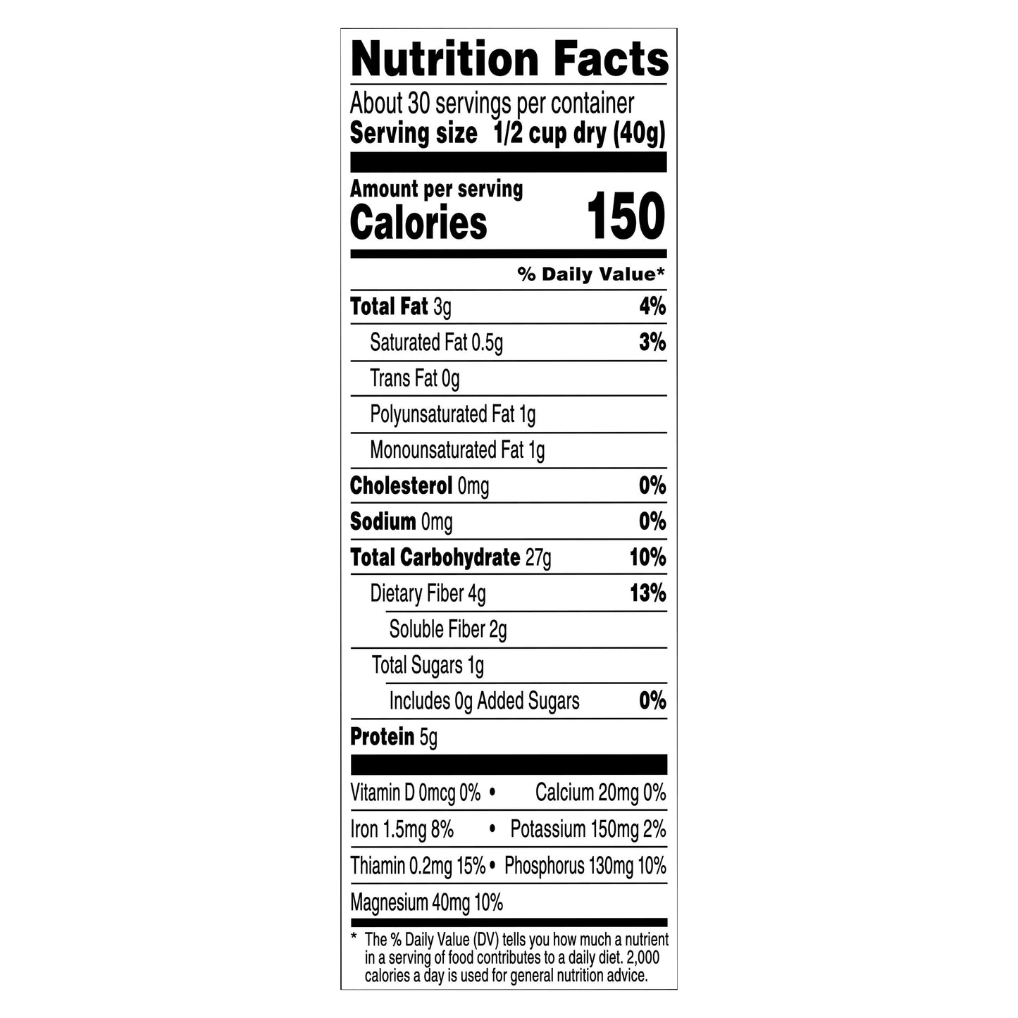 Quaker Whole Grain Oats Quick 1-Minute Oats Regular 42 Oz