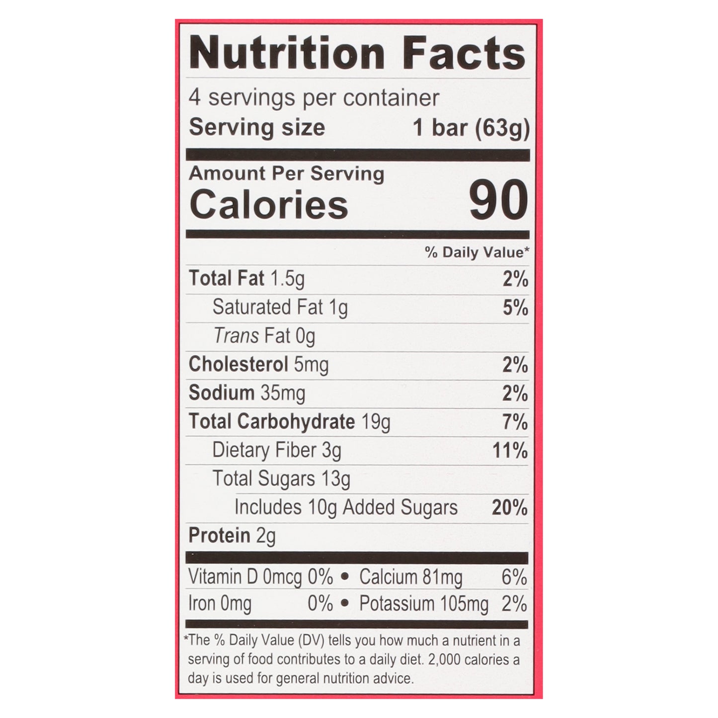 Alden's Organic Freckled Strawberry Yogurt Bar with Real Organic Strawberries 4 - 2.5 fl oz Bars