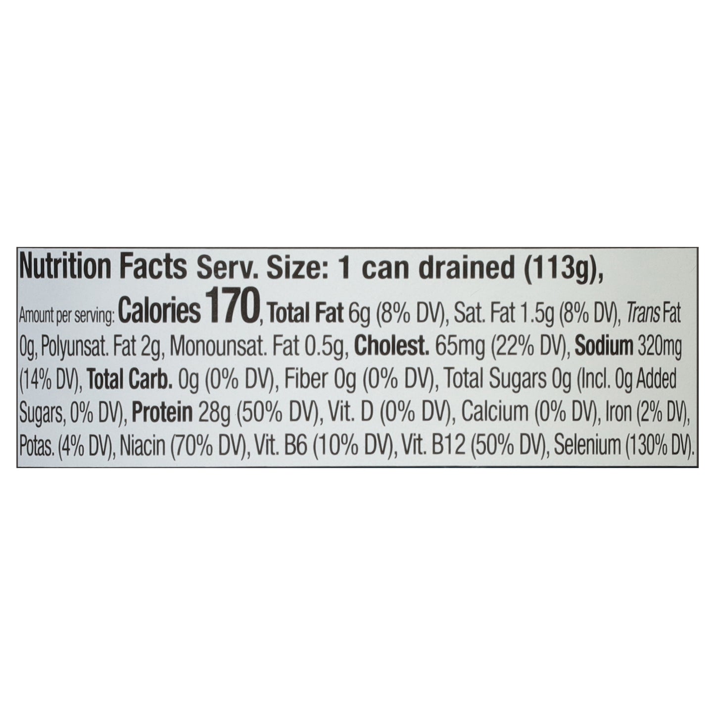 Bumble Bee Solid White Albacore Tuna in Vegetable Oil 5 oz