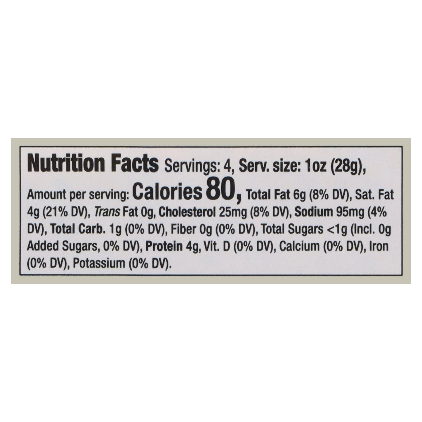 Montchevre Organic Garlic & Herb Goat Cheese 4 oz