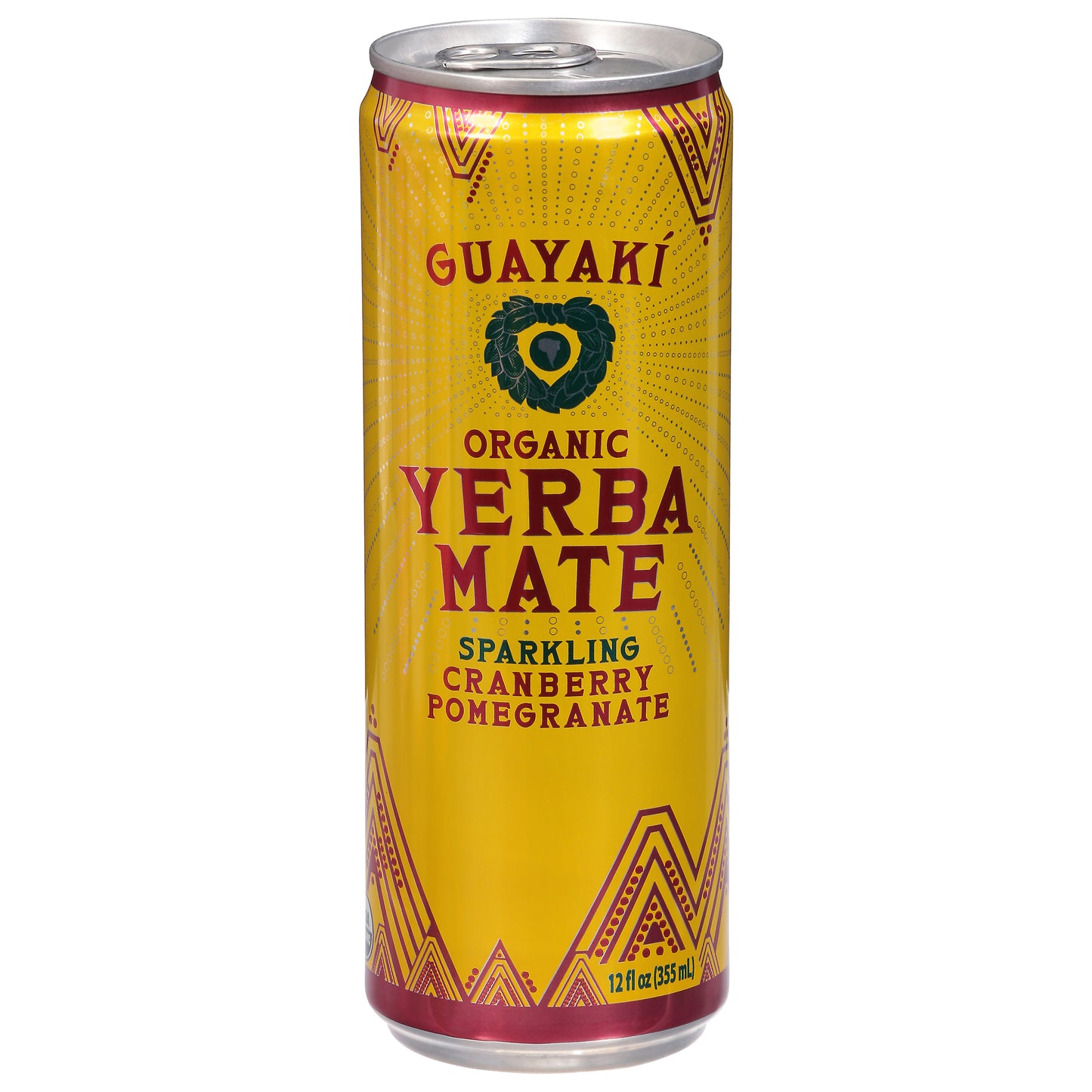 Guayaki Sparkling Organic Cranberry Pomegranate Yerba Mate 12 fl oz