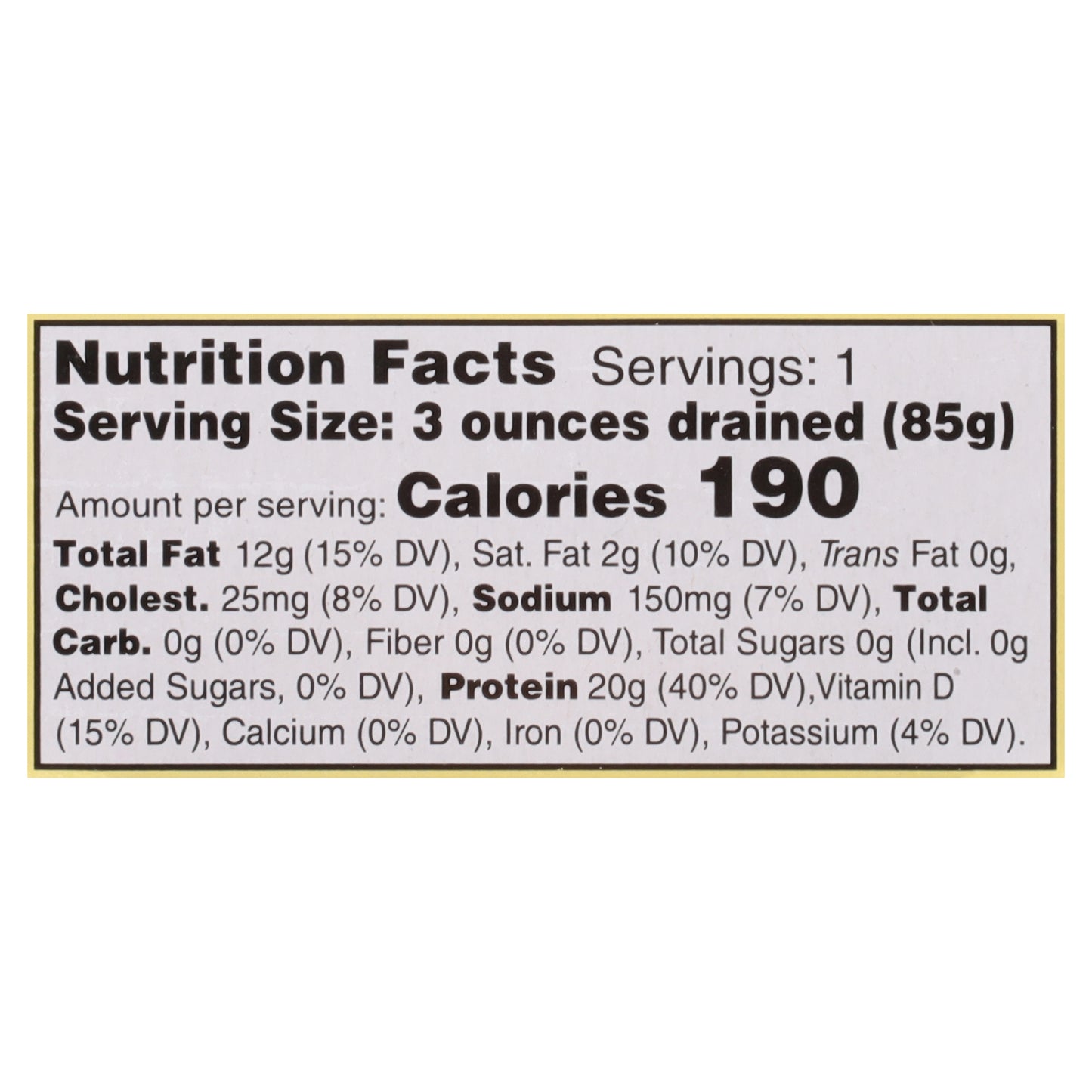 Wild Planet Wild Yellowtail 4.4 oz
