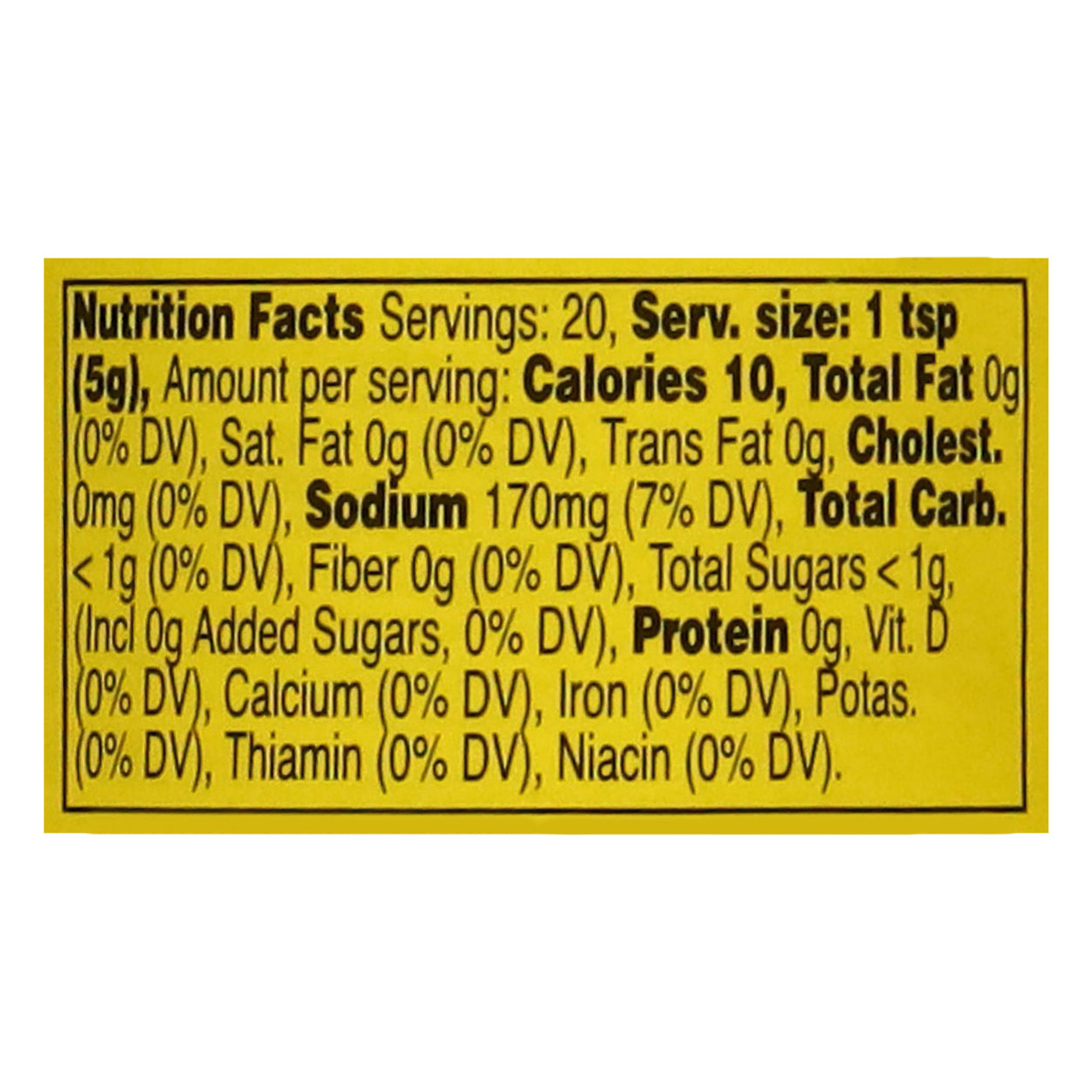 Colman's Original English Mustard 3.53 oz