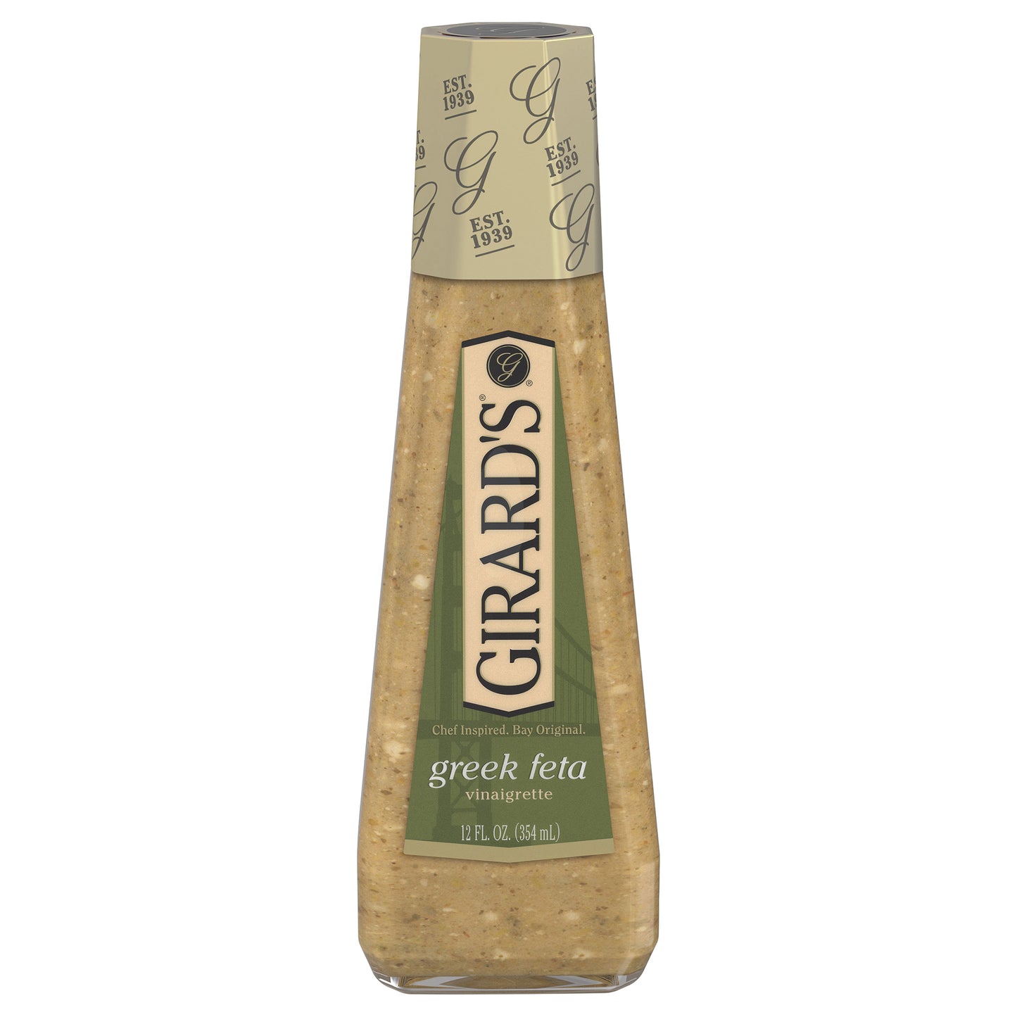 Girard's Greek Feta Vinaigrette 12 fl. oz. Bottle