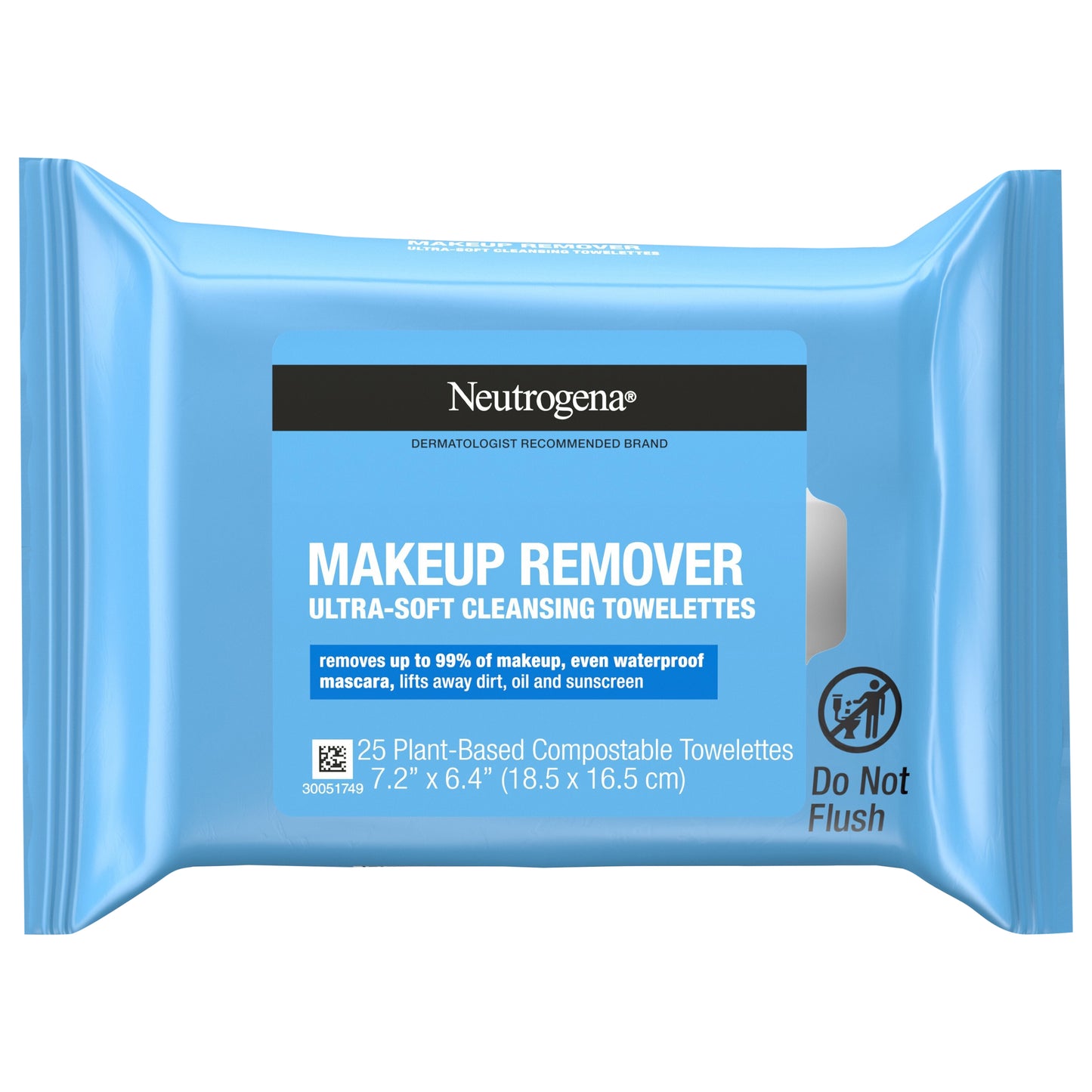 Neutrogena Makeup Remover Cleansing Towelettes, 25 Count
