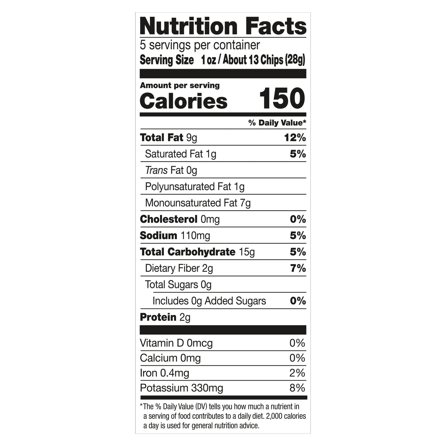 Kettle Brand Sea Salt Potato Chips 5 oz