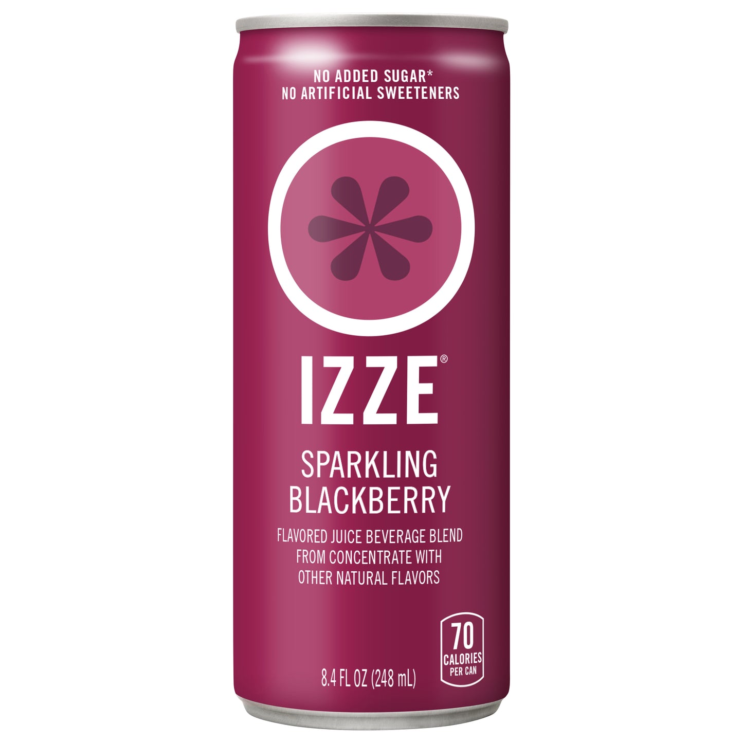 IZZE Sparkling Blackberry Juice Beverage, 8.4 Fl Oz Can
