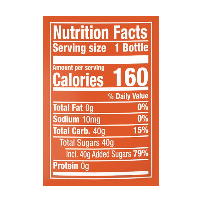 Snapple Peach Tea, 16 fl oz recycled plastic bottle