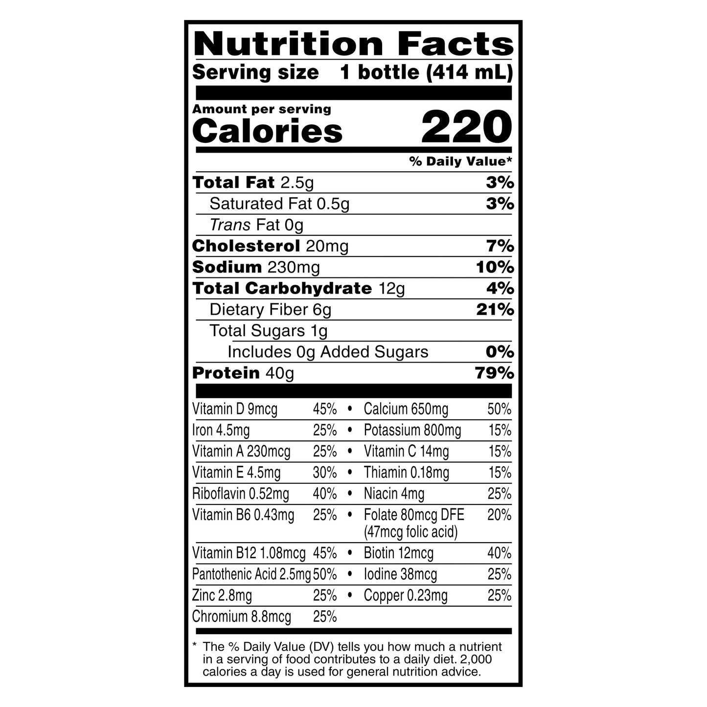 Muscle Milk Pro Series Non-Dairy Protein Shake Knockout Chocolate Artificially Flavored 14 Fl Oz Bottle