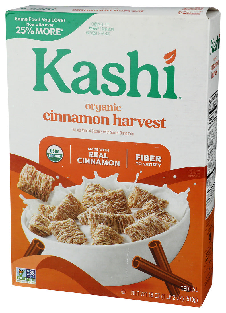 Kashi, Cereal Cinnamon Harvest Organic, 18 Oz