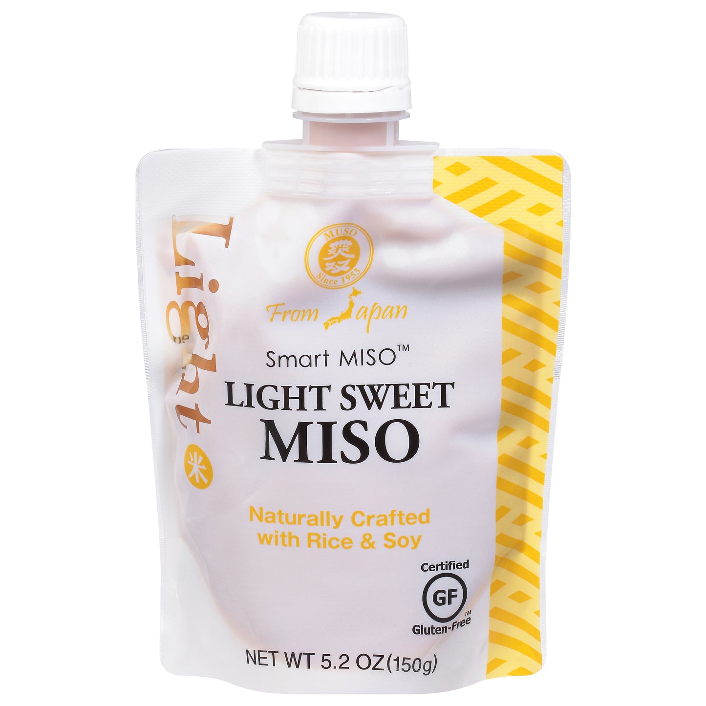 Muso From Japan Smart Miso Light Sweet Miso 5.2 oz