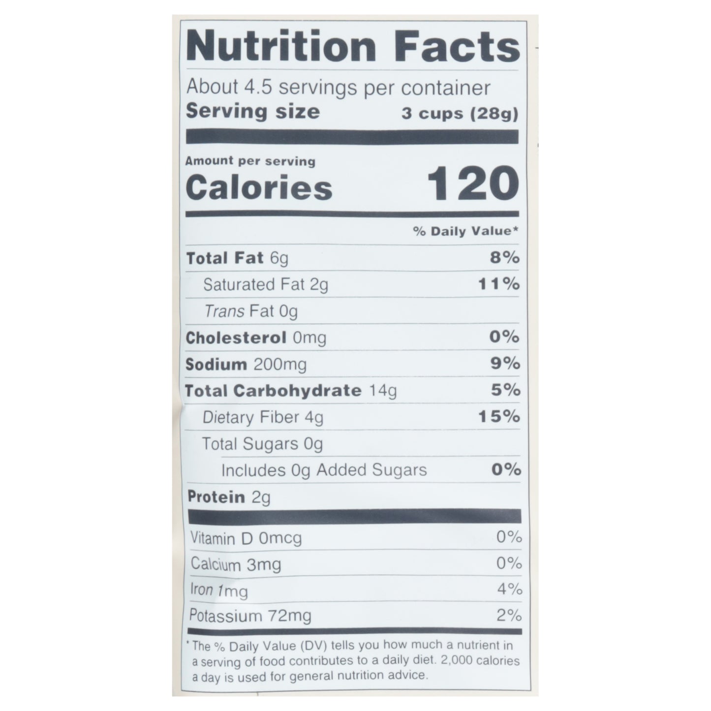 LesserEvil Avocado-Licious Popcorn 4.6 oz