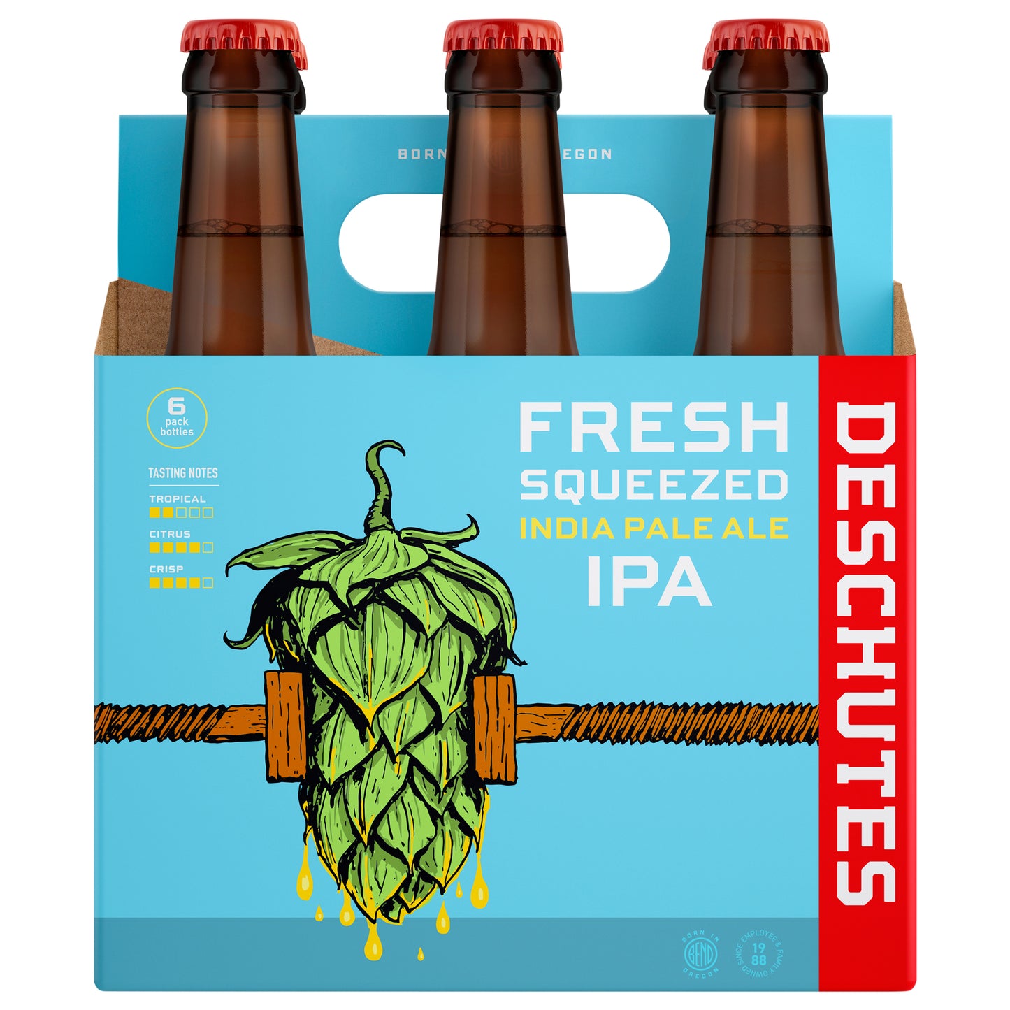 Deschutes Brewery Fresh Squeezed, IPA, Craft Beer, 6.4% ABV