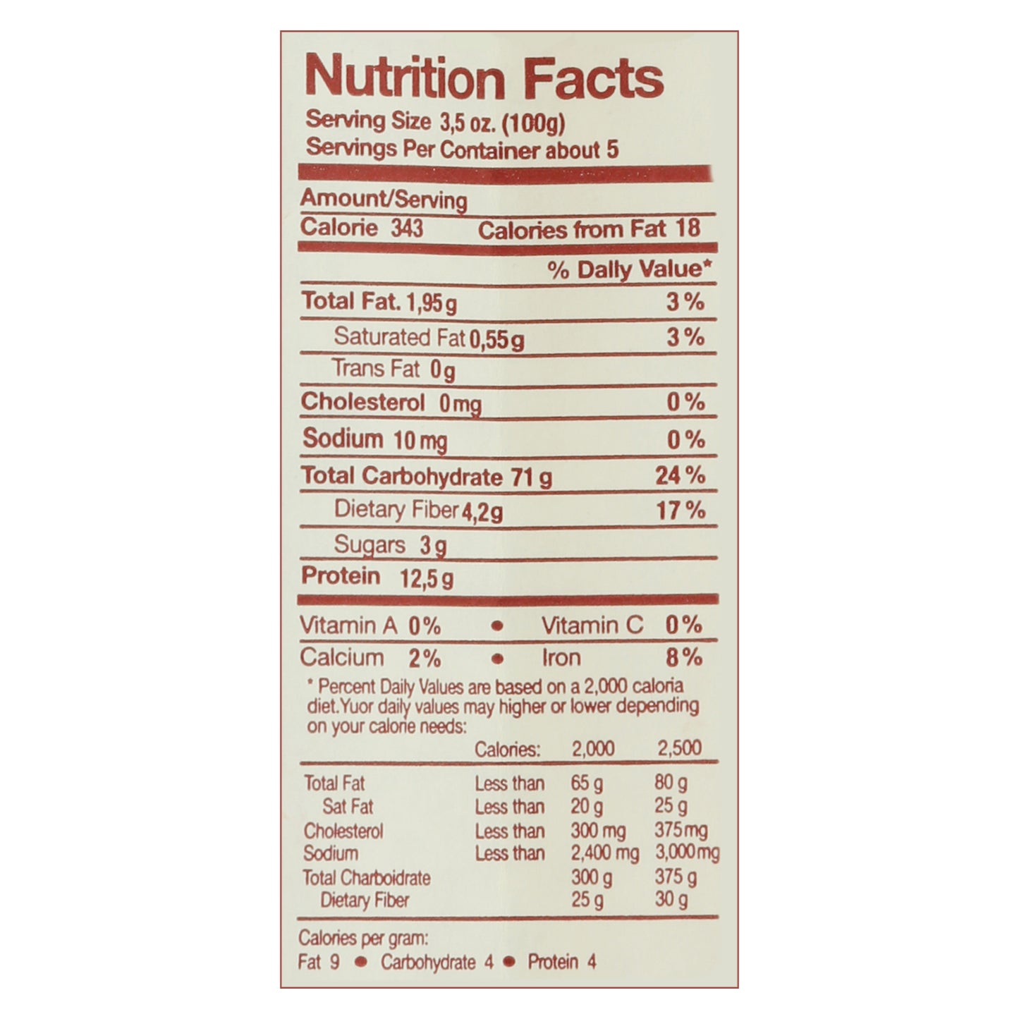 Rustichella D'Abruzzo Spaghetti 17.6 oz - Whole Wheat Spaghetti