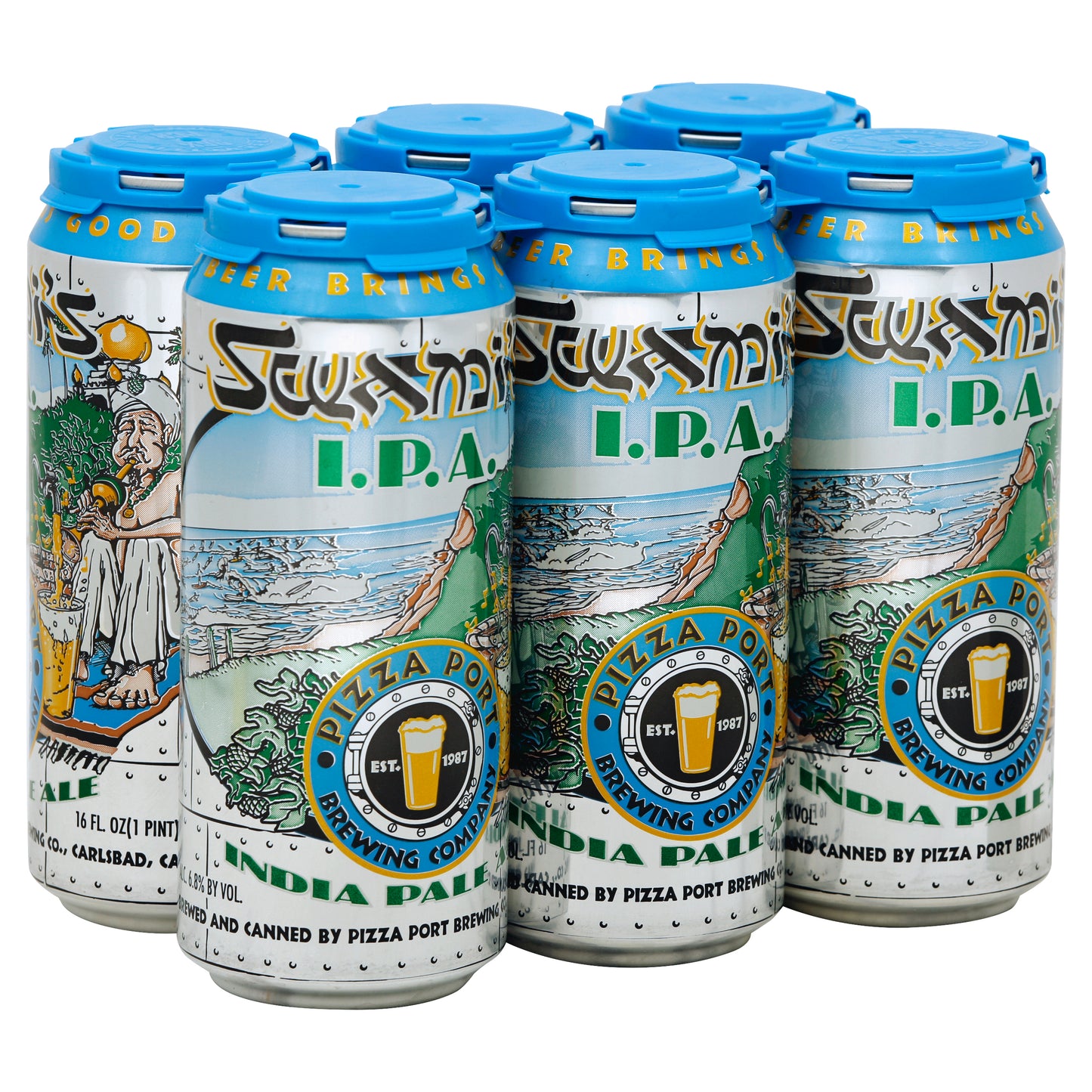 Pizza Port Beer 6 ea