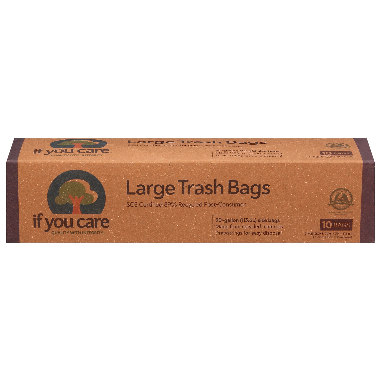 If You Care Large Trash Bags Large 10 ea