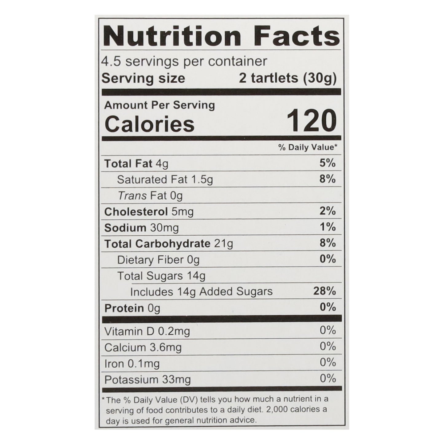 Bonne Maman Raspberry Tartlets 9 - 0.53 oz Wrappers