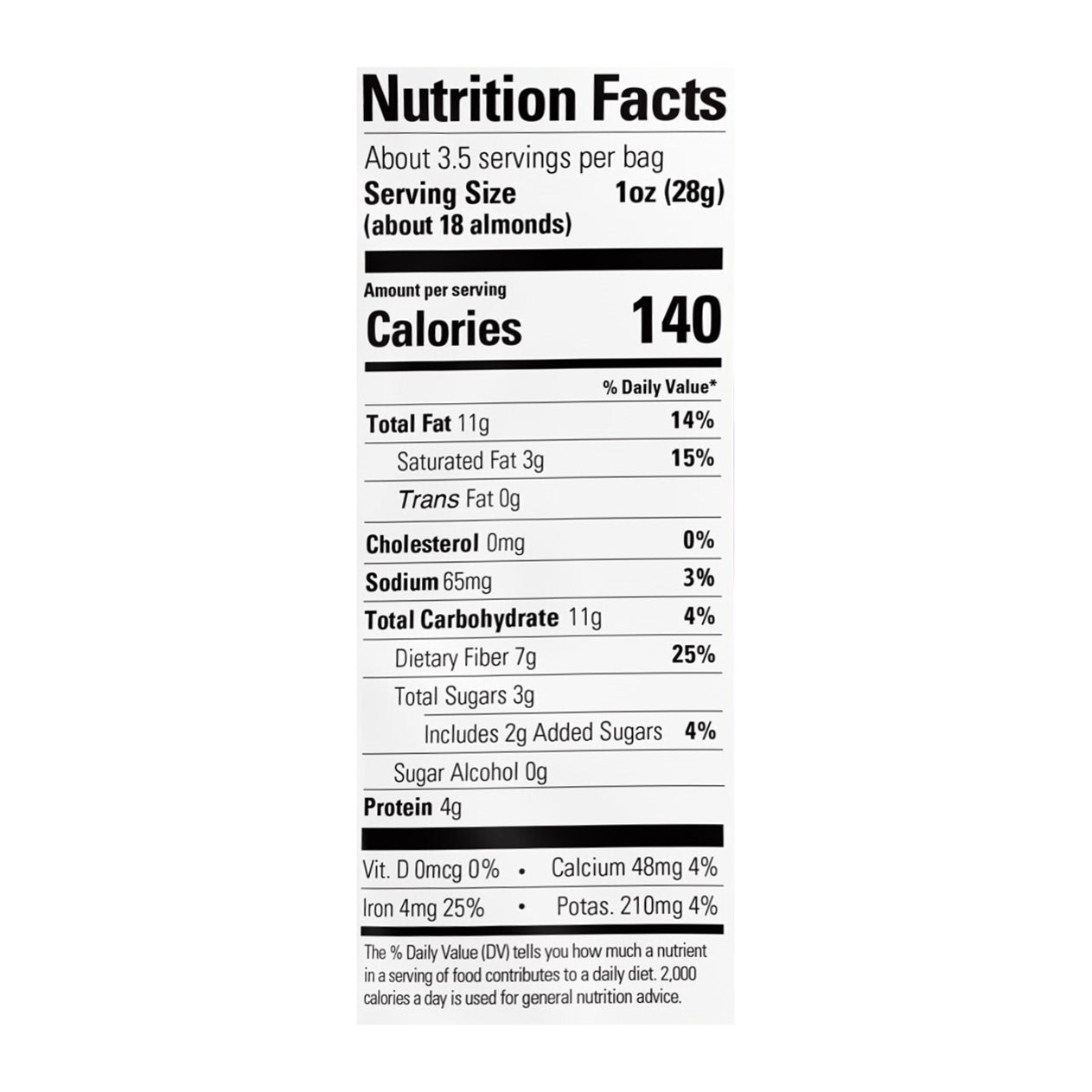SkinnyDipped Super Dark + Sea Salt Almonds
