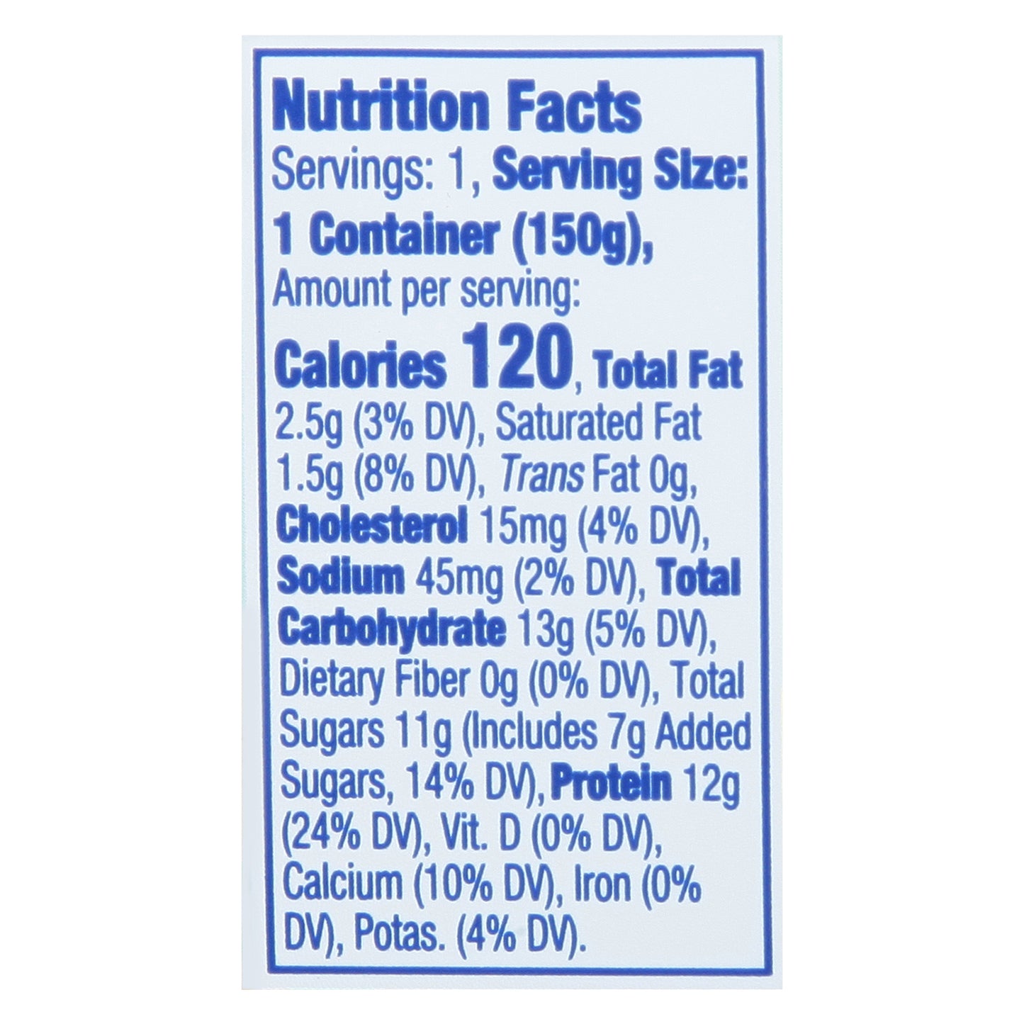 Fage Total Greek Strained Yogurt with Peach 5.3 oz