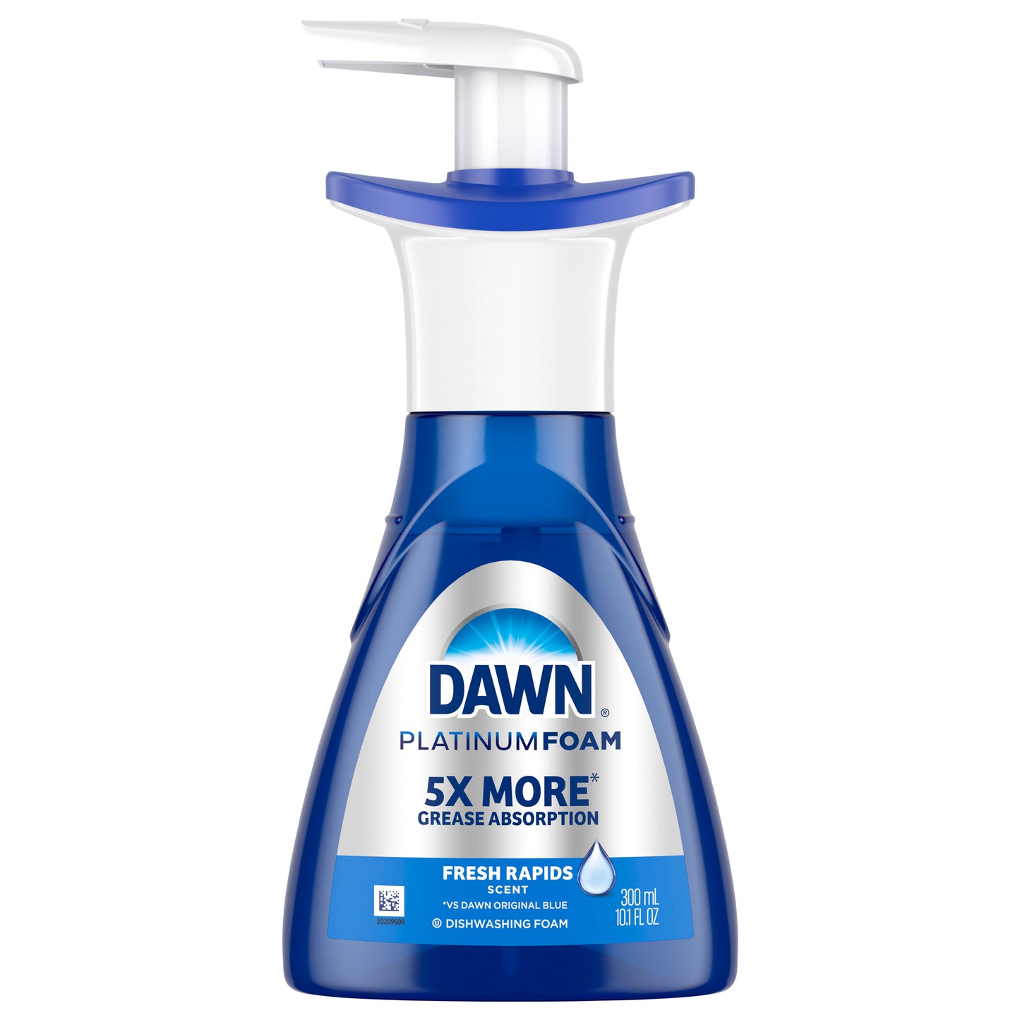 Dawn Direct Foam Dish Soap, Dishwashing Liquid, Fresh Rapids, 10.1 Fl Oz