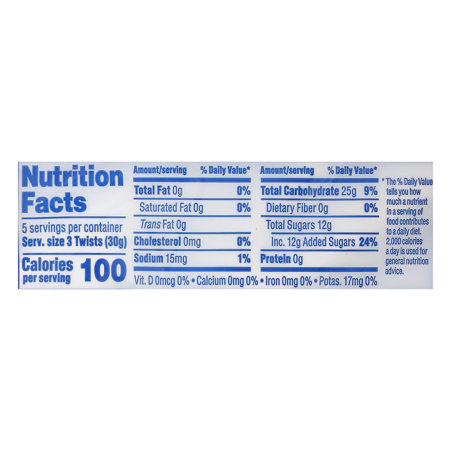 Red Vines Twists Original Red Candy 5.0 oz