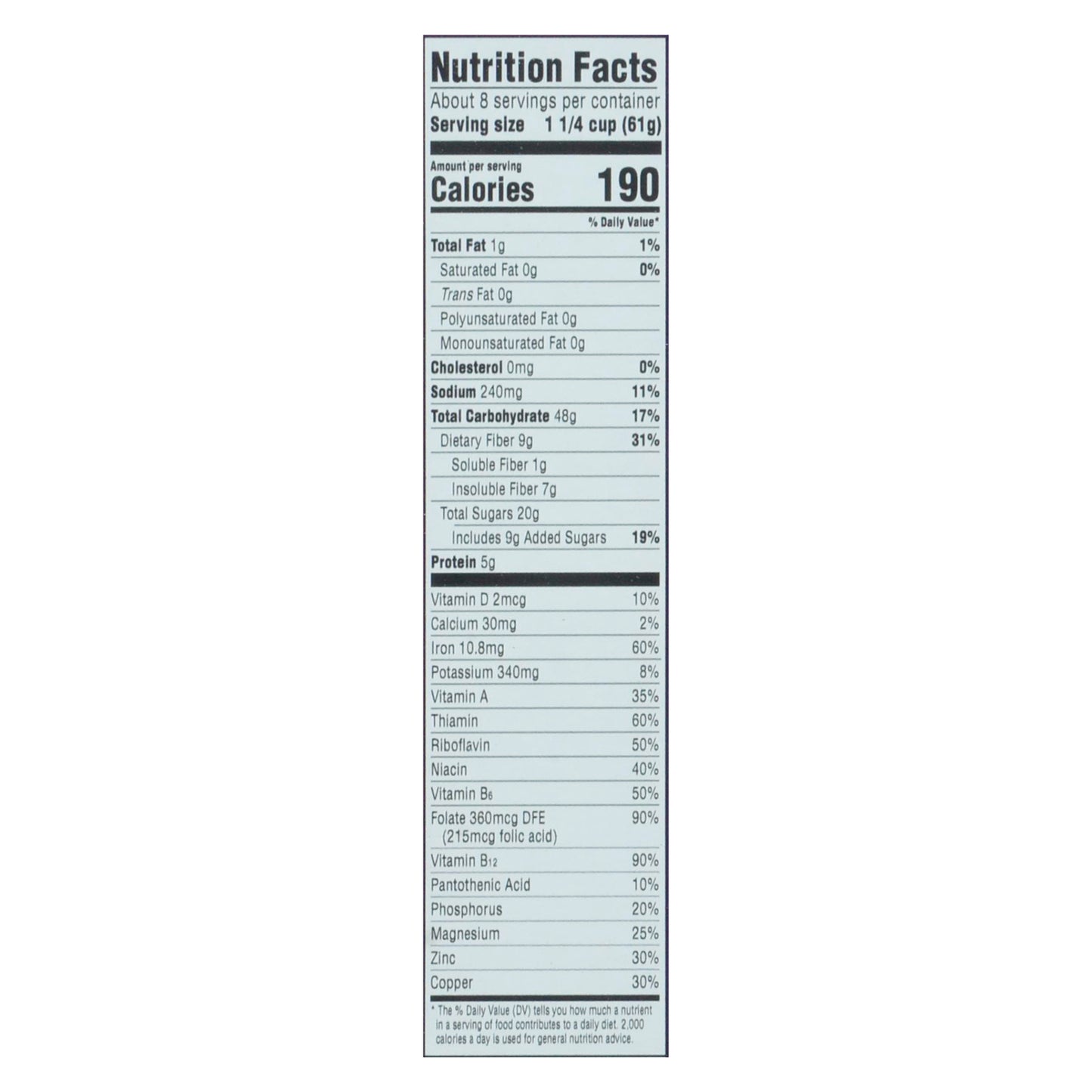 Raisin Bran Cereal 16.6 oz