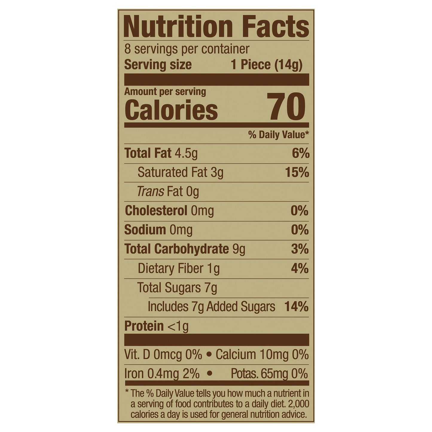 Premium Semi-Sweet Chocolate Baking Bar, 4 oz Bar