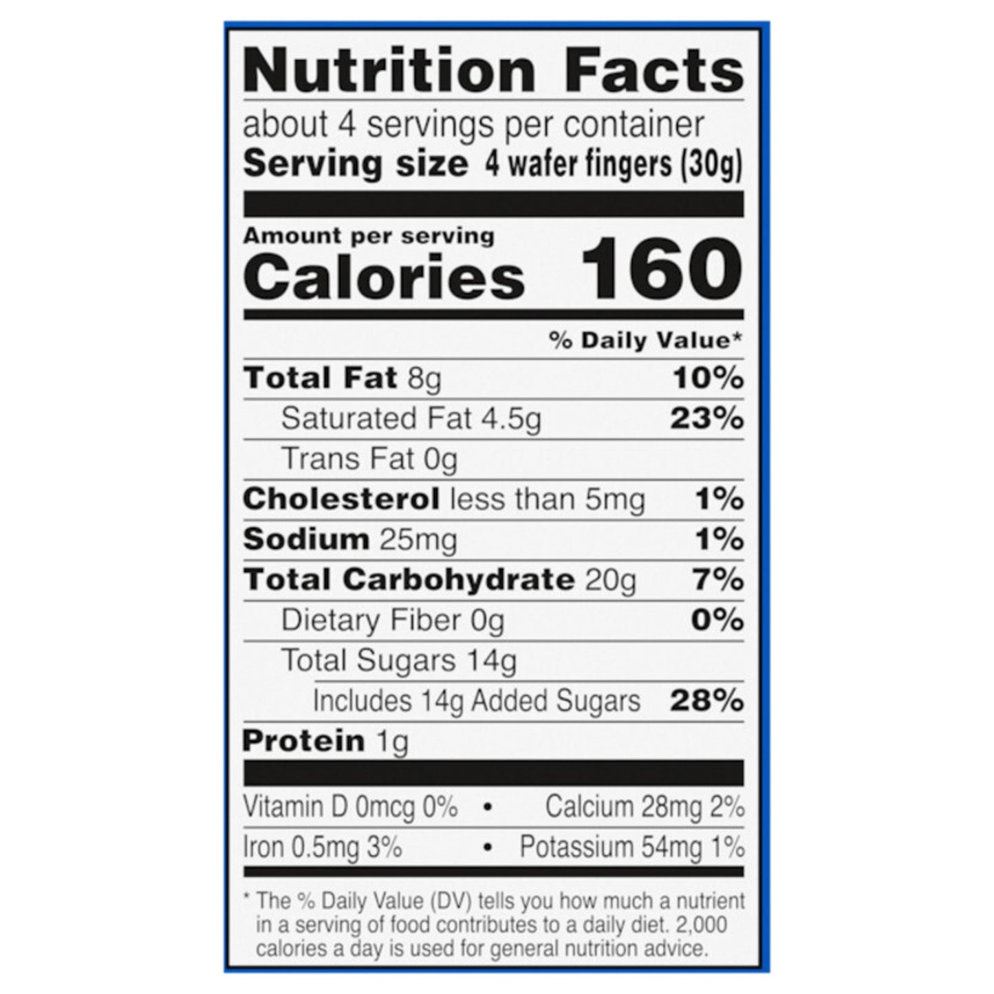 Glutino Gluten Free Chocolate Covered Vanilla Wafers, 4.6 oz.