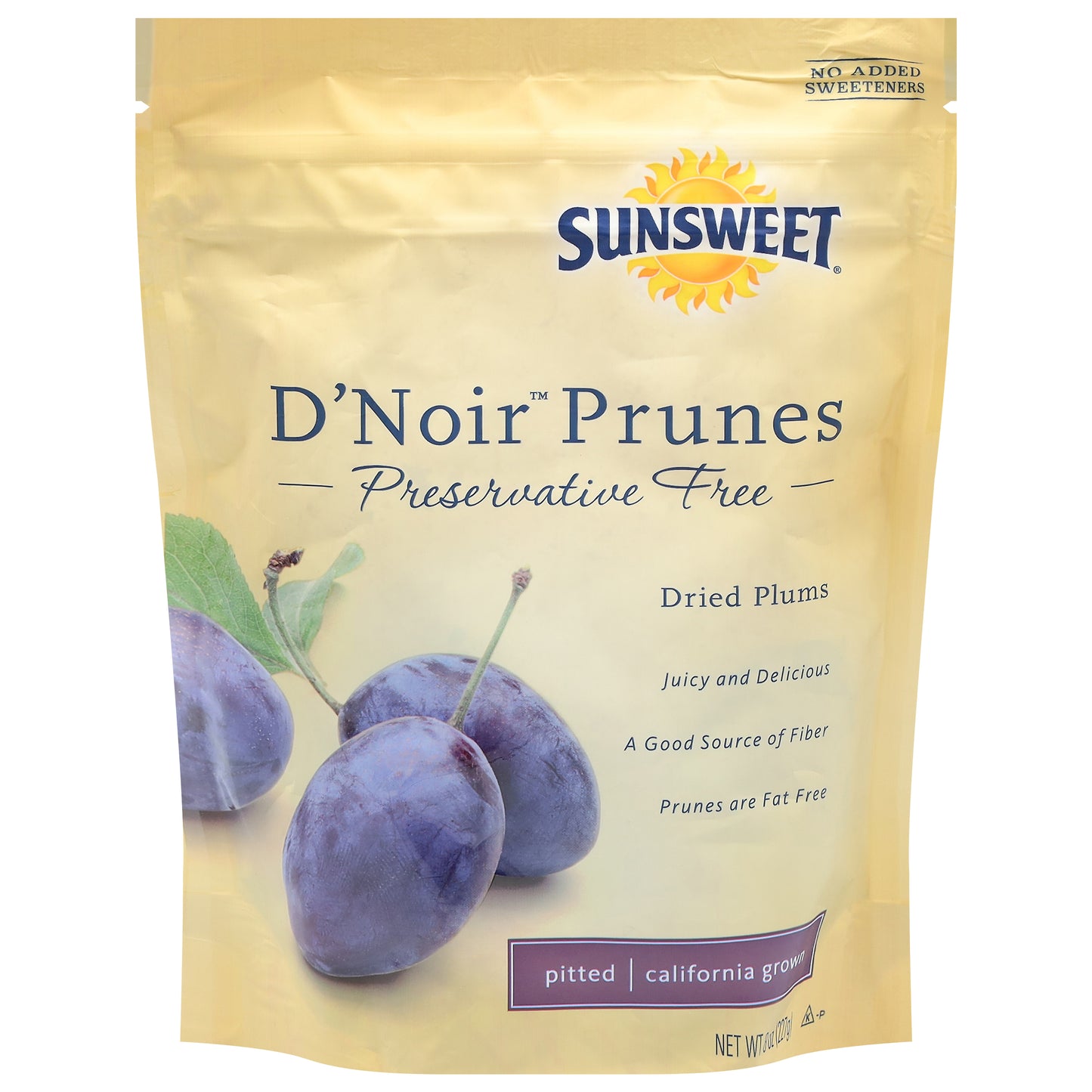 Sunsweet D'Noir Pitted Prunes 8 oz