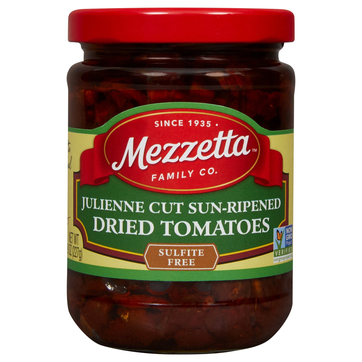 Mezzetta Julienne Cut Sun-Ripened Dried Tomatoes Sulfite Free, 8 oz