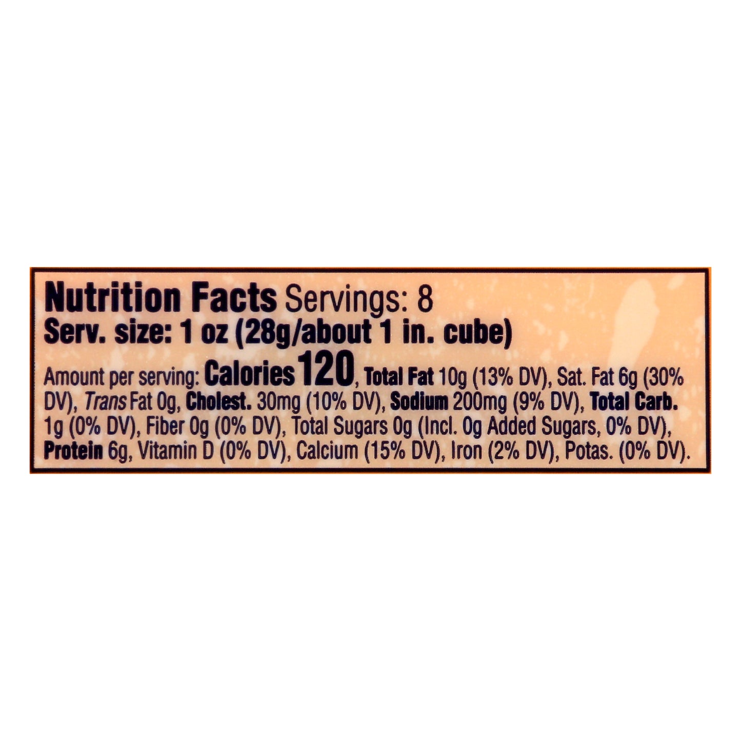Tillamook Kosher Medium Cheddar Cheese 8 oz