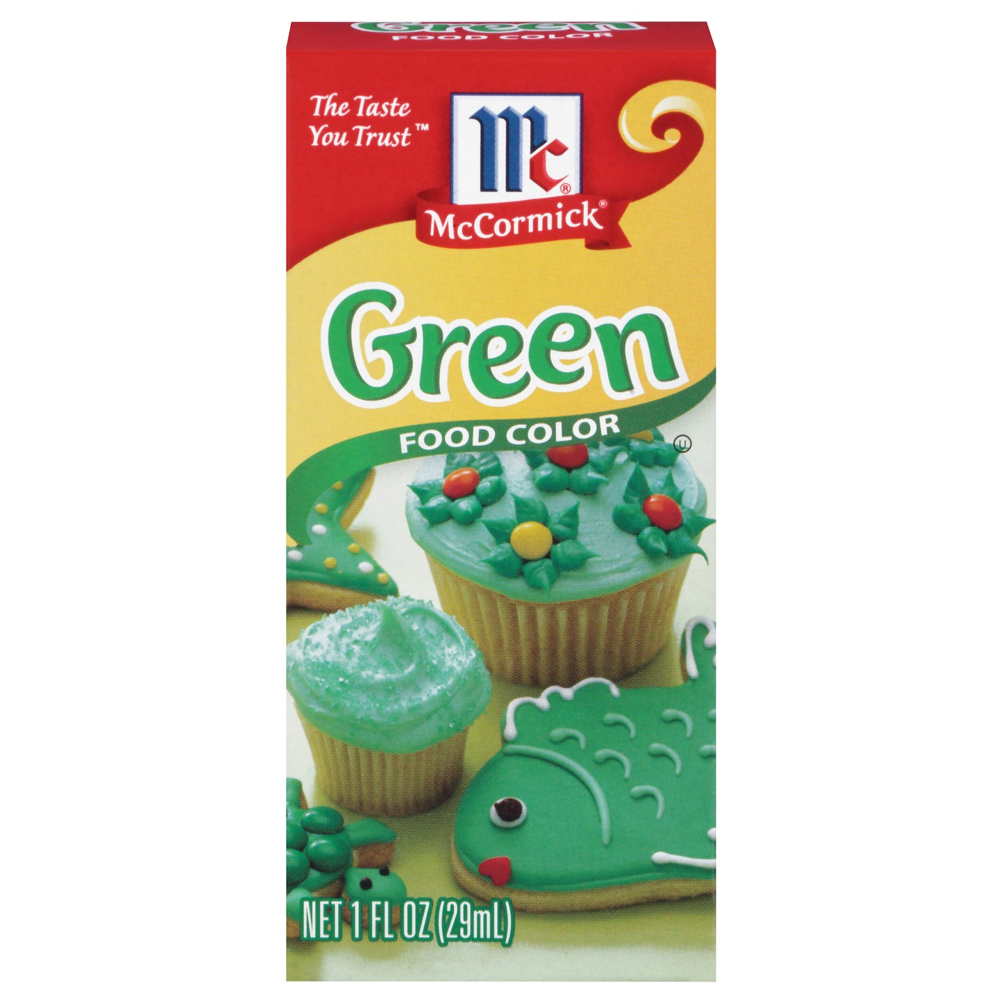 McCormick Green Food Color, 1 fl oz
