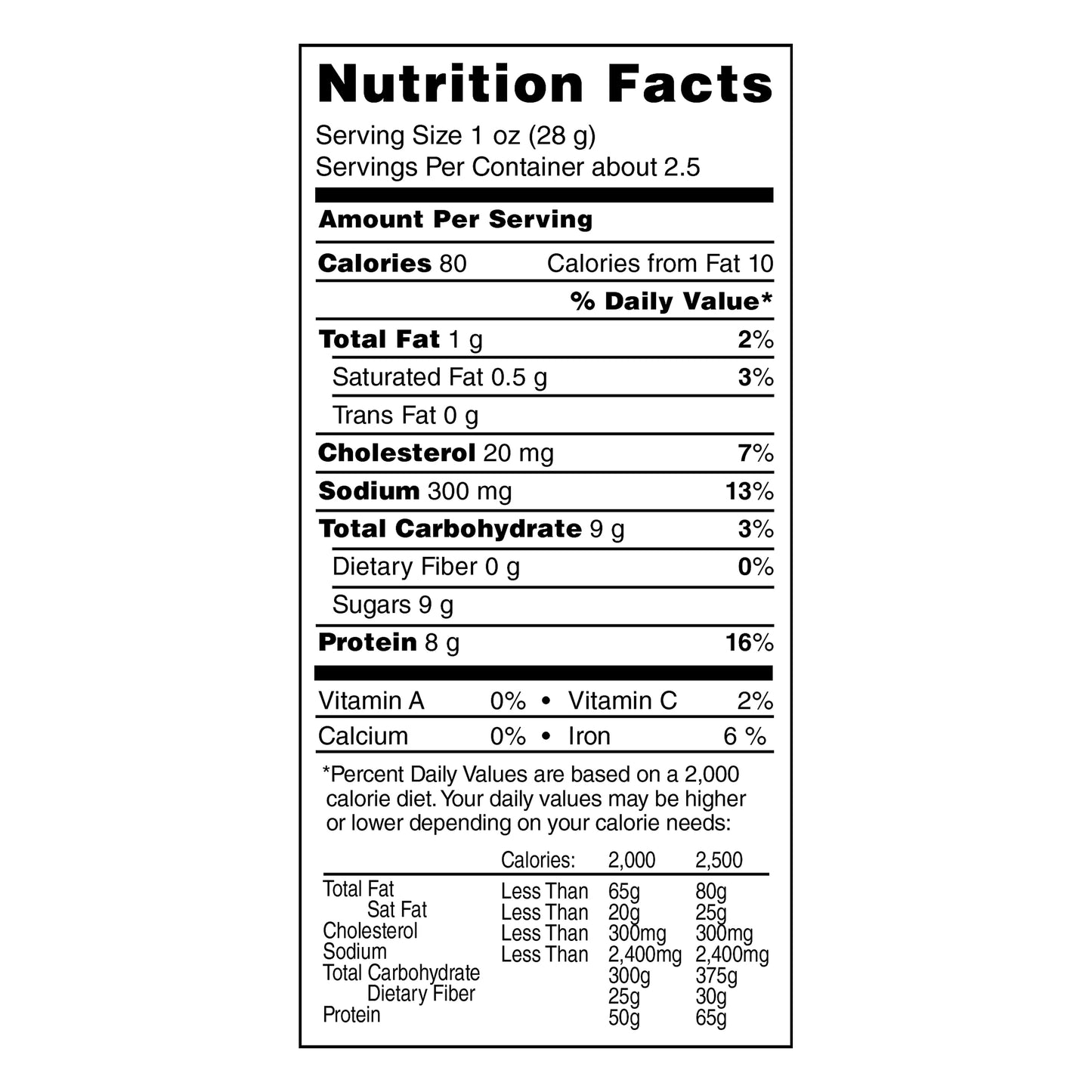 Krave Gourmet Sea Salt Original Beef Cuts 2.7 oz