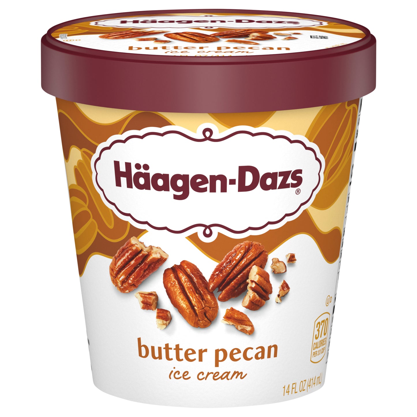 Haagen-Dazs Butter Pecan Ice Cream 14 fl Oz