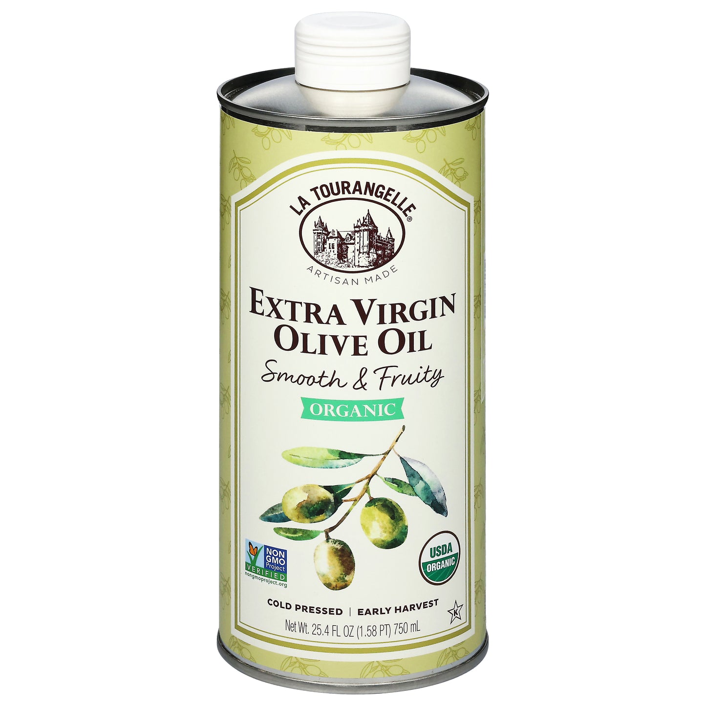 La Tourangelle Organic Extra Virgin Olive Oil 25.4 fl oz