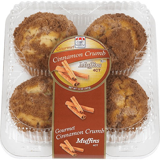 Cafe Valley Cv Cinnamon Crumb Muffin