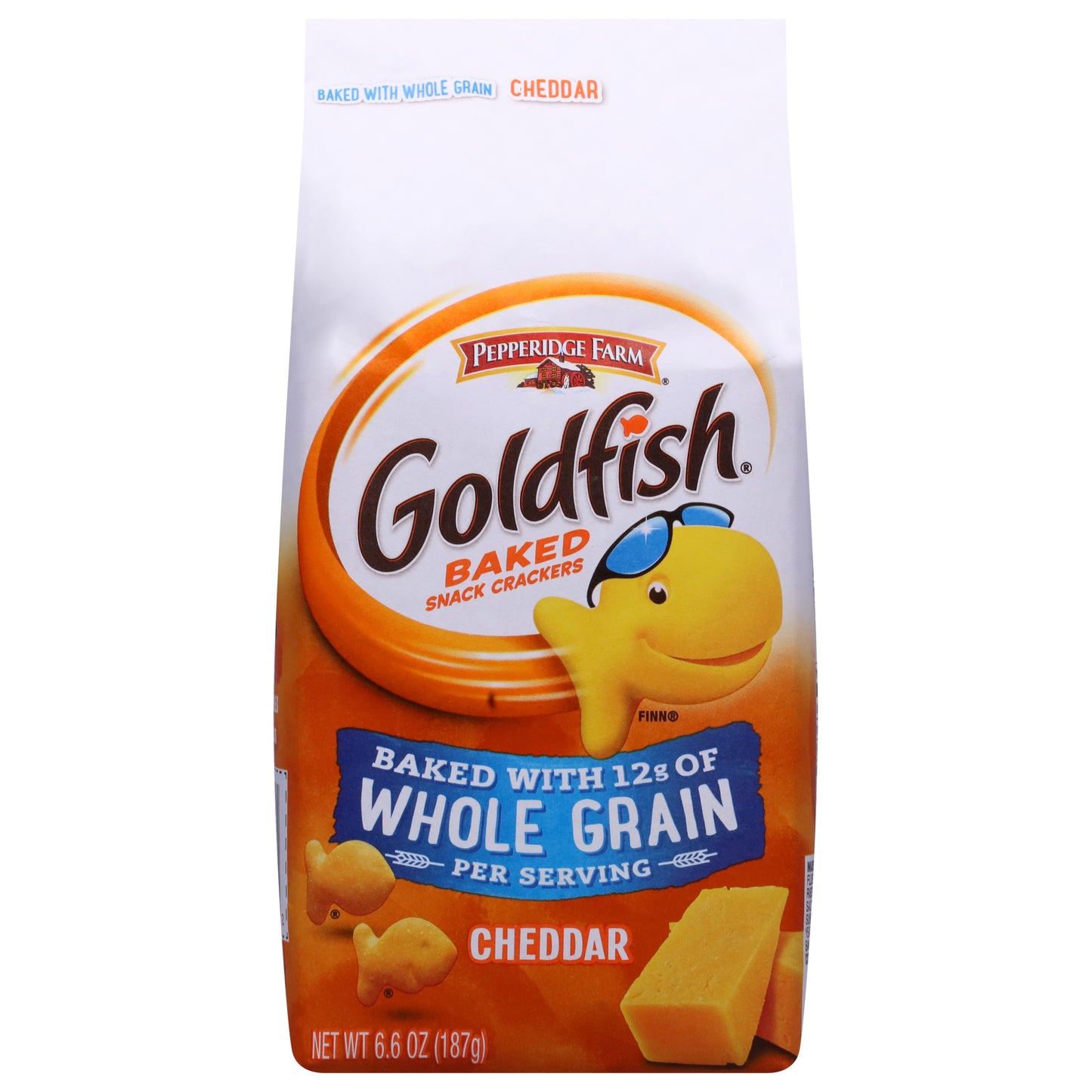 Goldfish Whole Grain Cheddar Baked Snack Crackers 6.6 oz