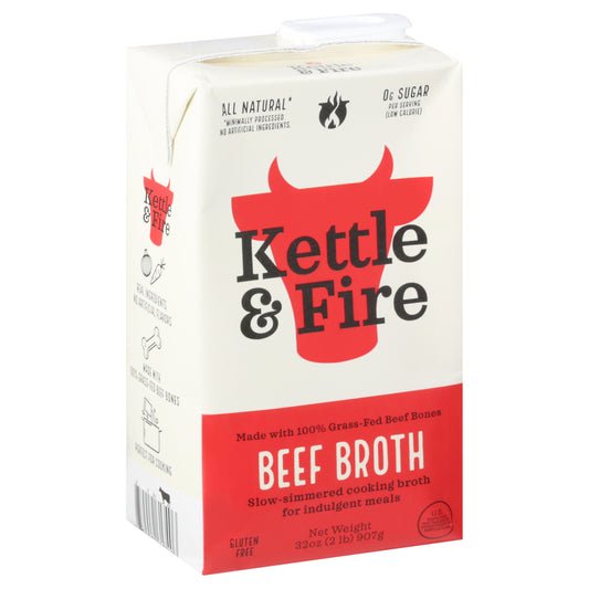 Kettle & Fire Beef Broth 32 oz