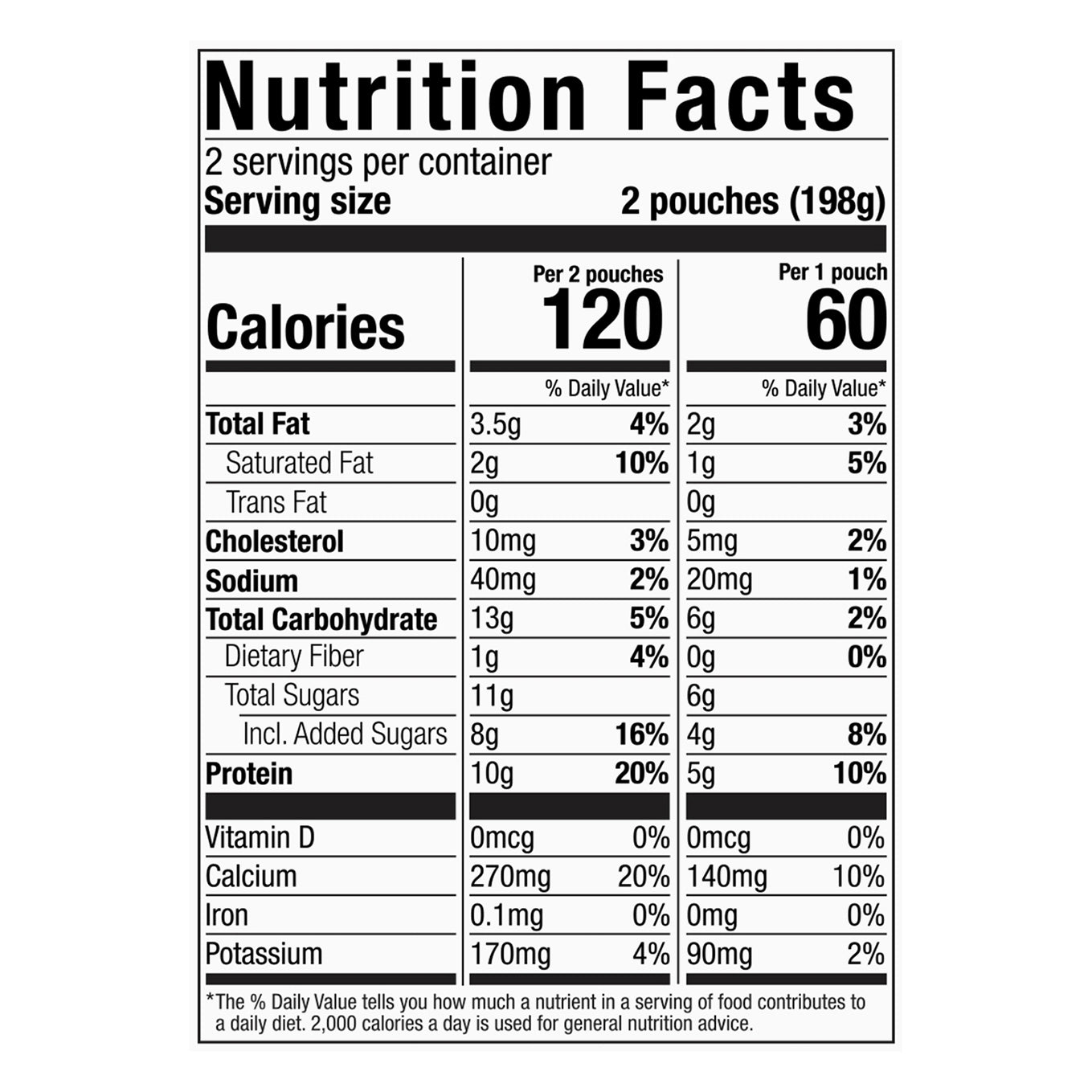 siggi’s Lowfat Yogurt Pouches, Mixed Berries, 3.5 oz., 4 Ct