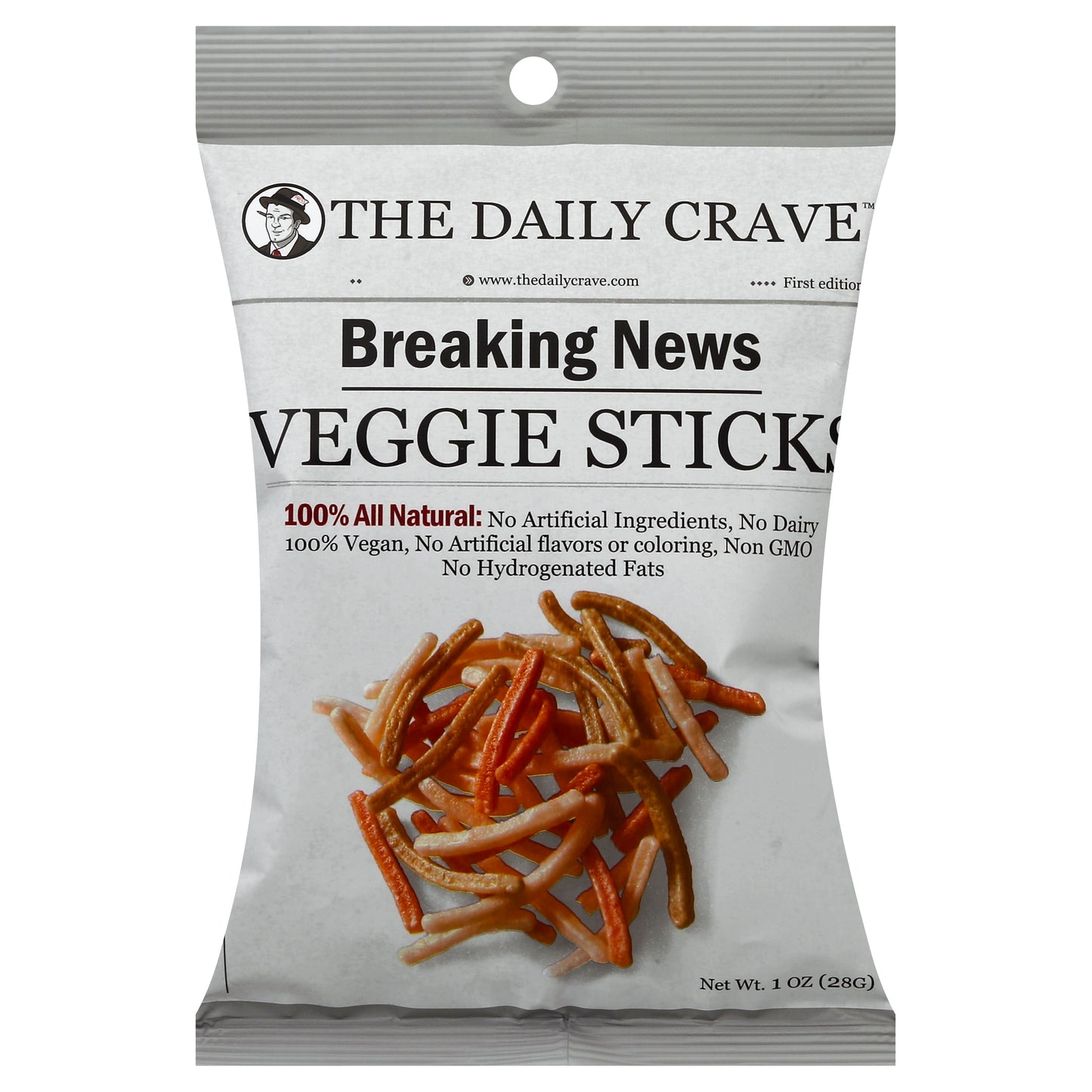 The Daily Crave Veggie Sticks 1 oz