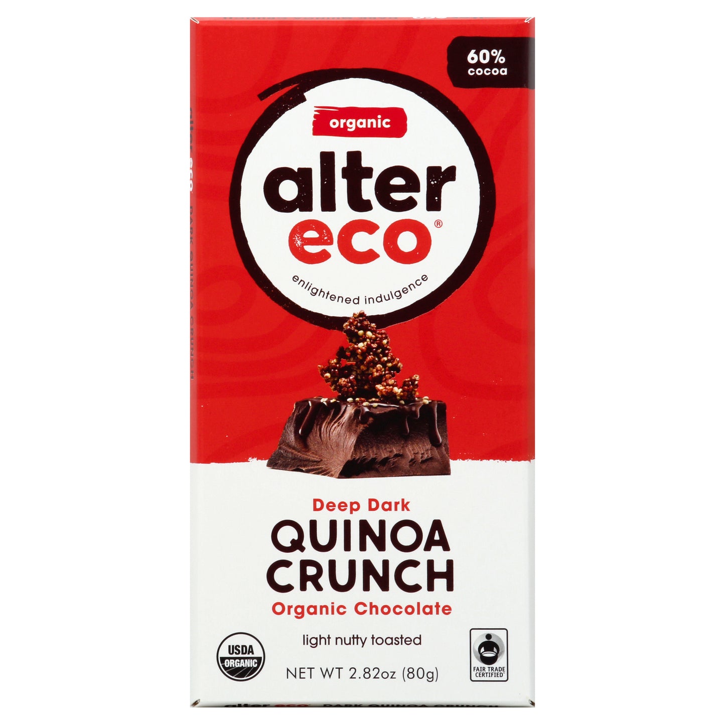 Alter Eco Dark Chocolate 2.82 oz