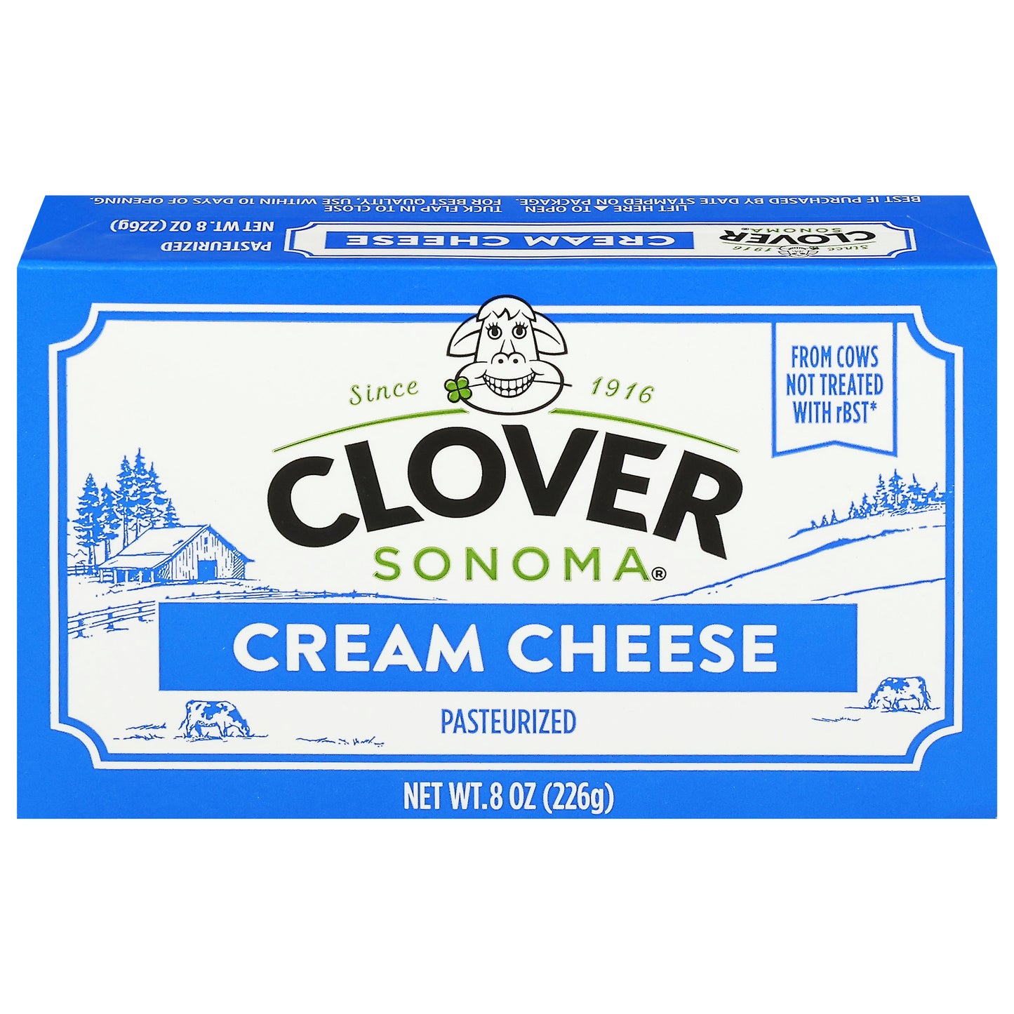 Clover Sonoma Cream Cheese 8 oz