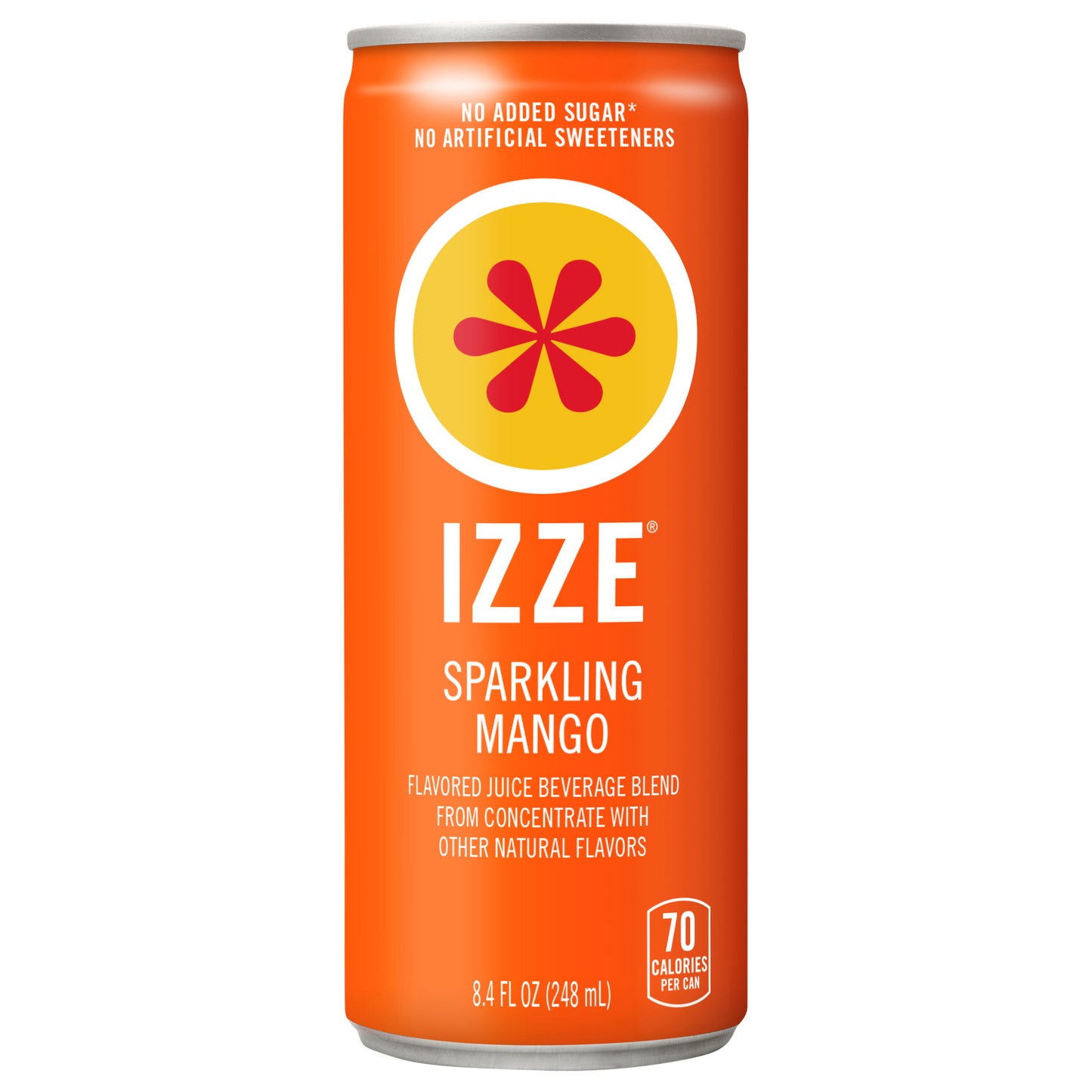 IZZE Sparkling Mango Juice Beverage, 8.4 Fl Oz Can