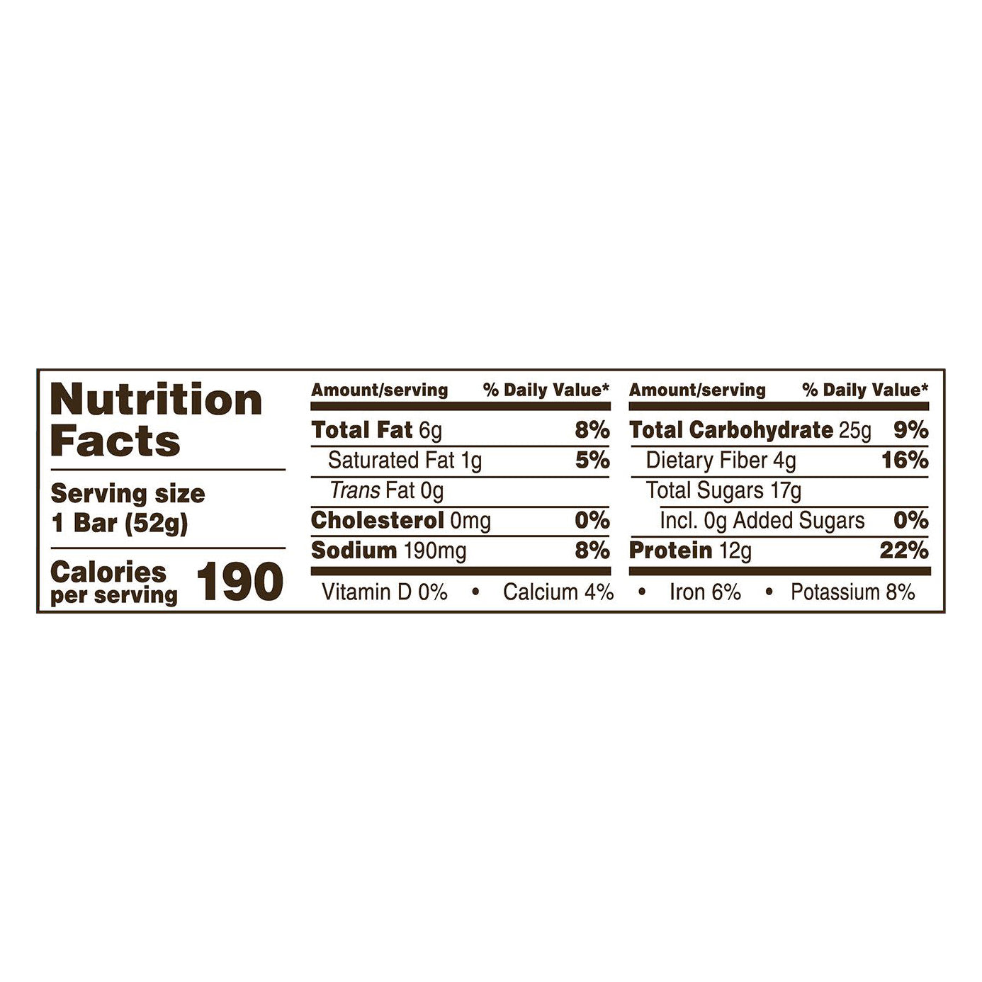 RXBAR Vanilla Almond Protein Bar