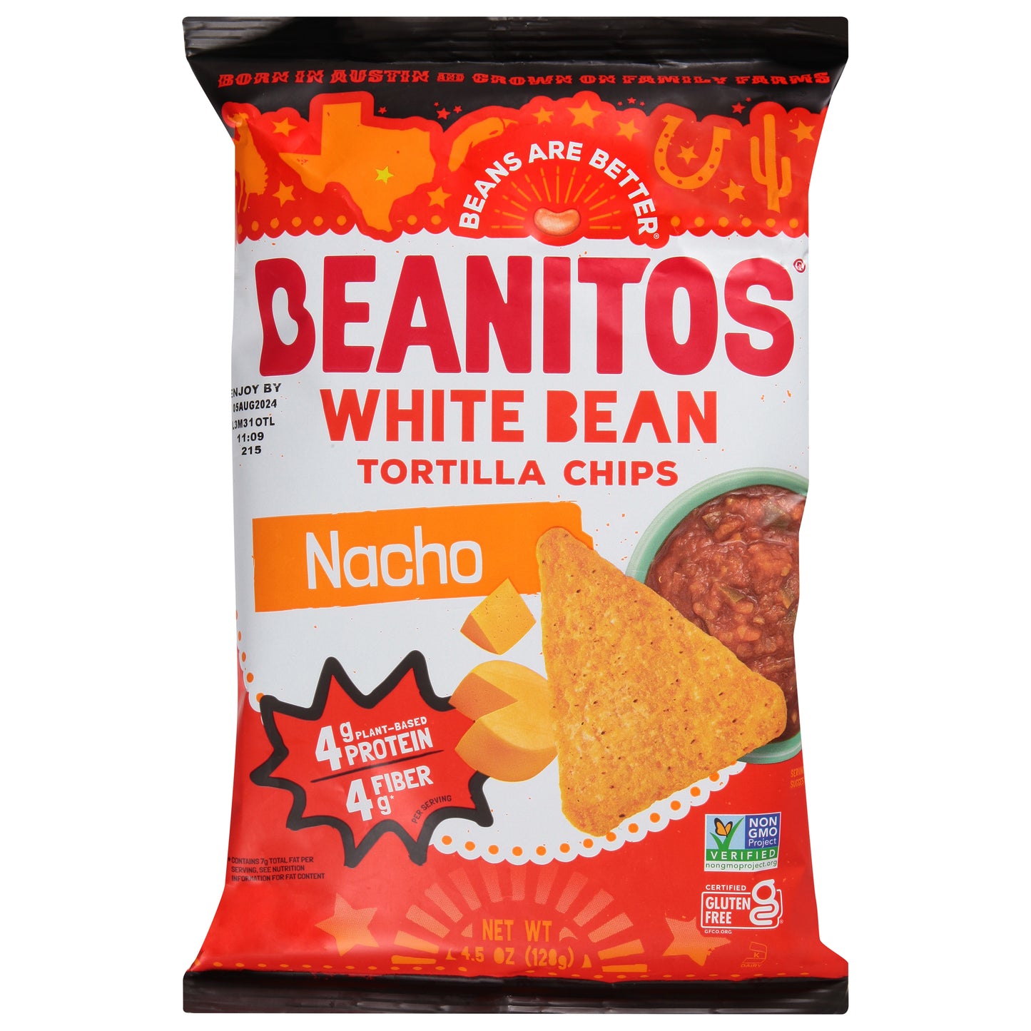 Beanitos White Bean Nacho Tortilla Chips 4.5 oz
