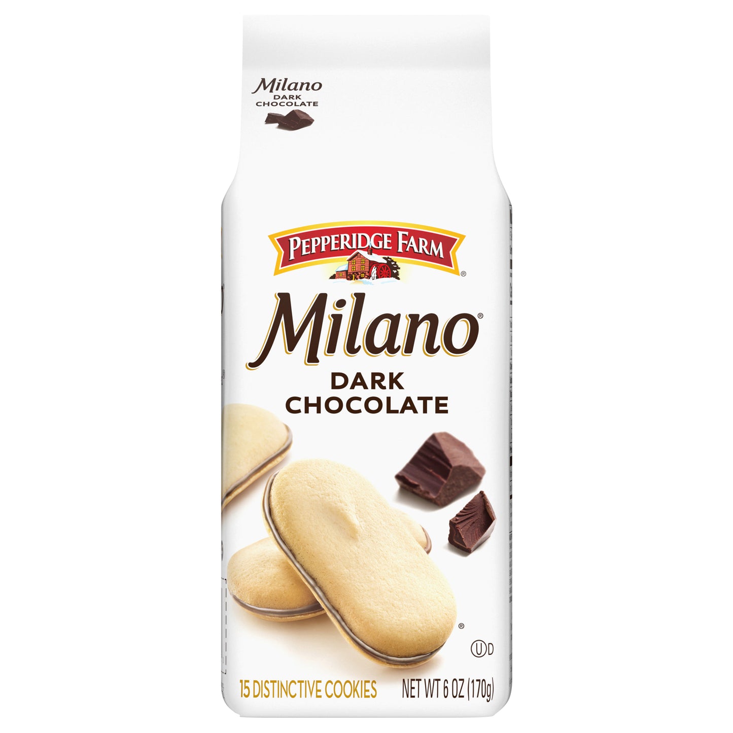 Pepperidge Farm Milano Distinctive Dark Chocolate Cookies 15 ea